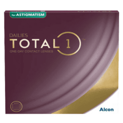 Alcon DAILIES TOTAL1 for Astigmatism One-Day - 90 Pack Contact Lenses - Shop Home Med