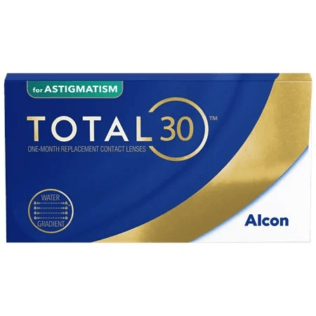 Alcon Total30 For Astigmatism One Replacement - 6 Pack Contact Lenses - Shop Home Med