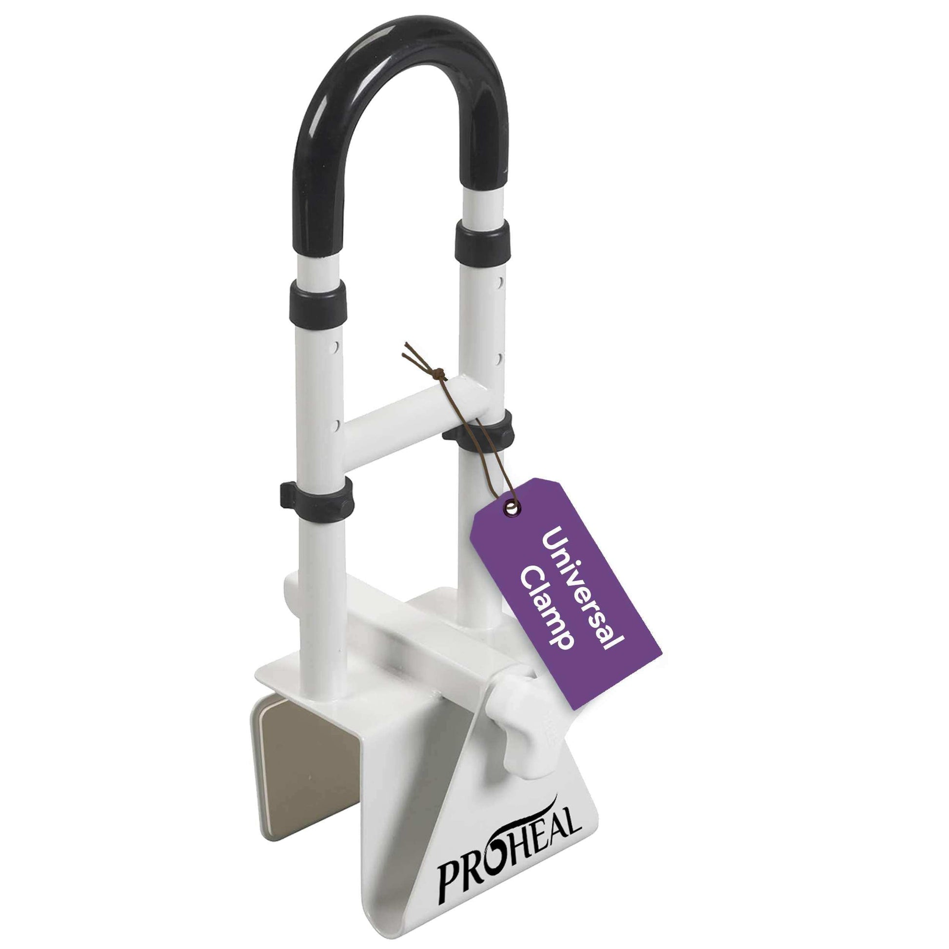 Adjustable Bathtub Grab Bar - Universal Clamp On Bar - Shop Home Med