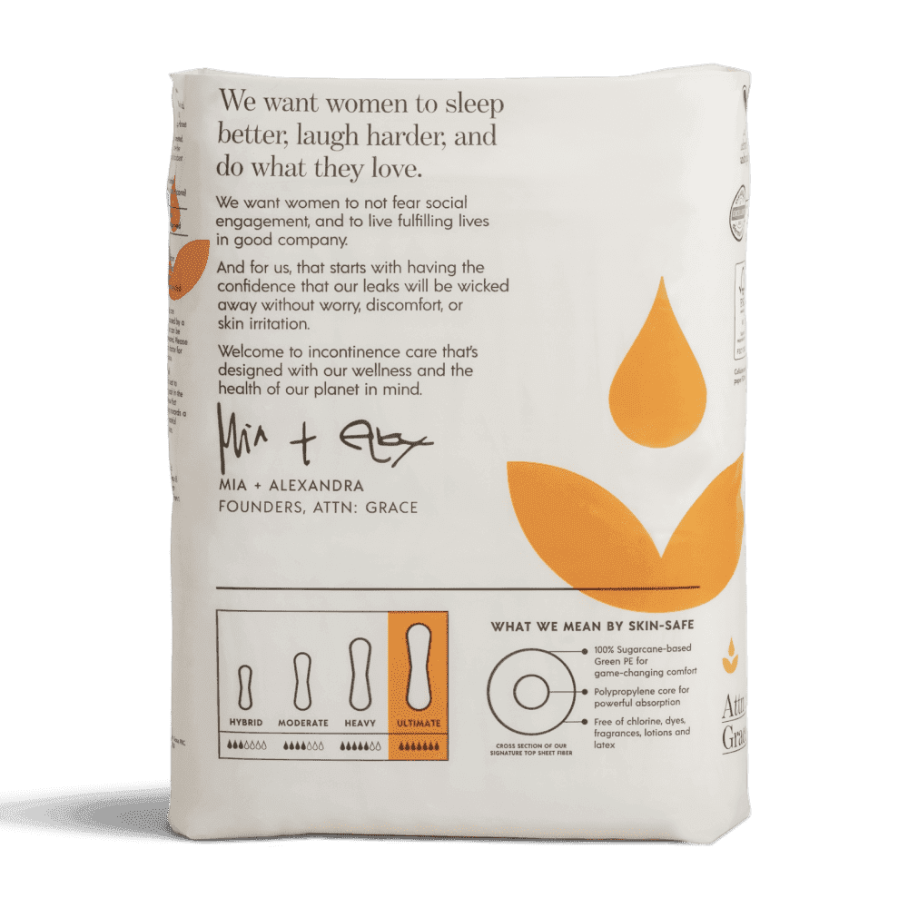 Attn Grace Ultimate Pads for Bladder Leaks - Shop Home Med