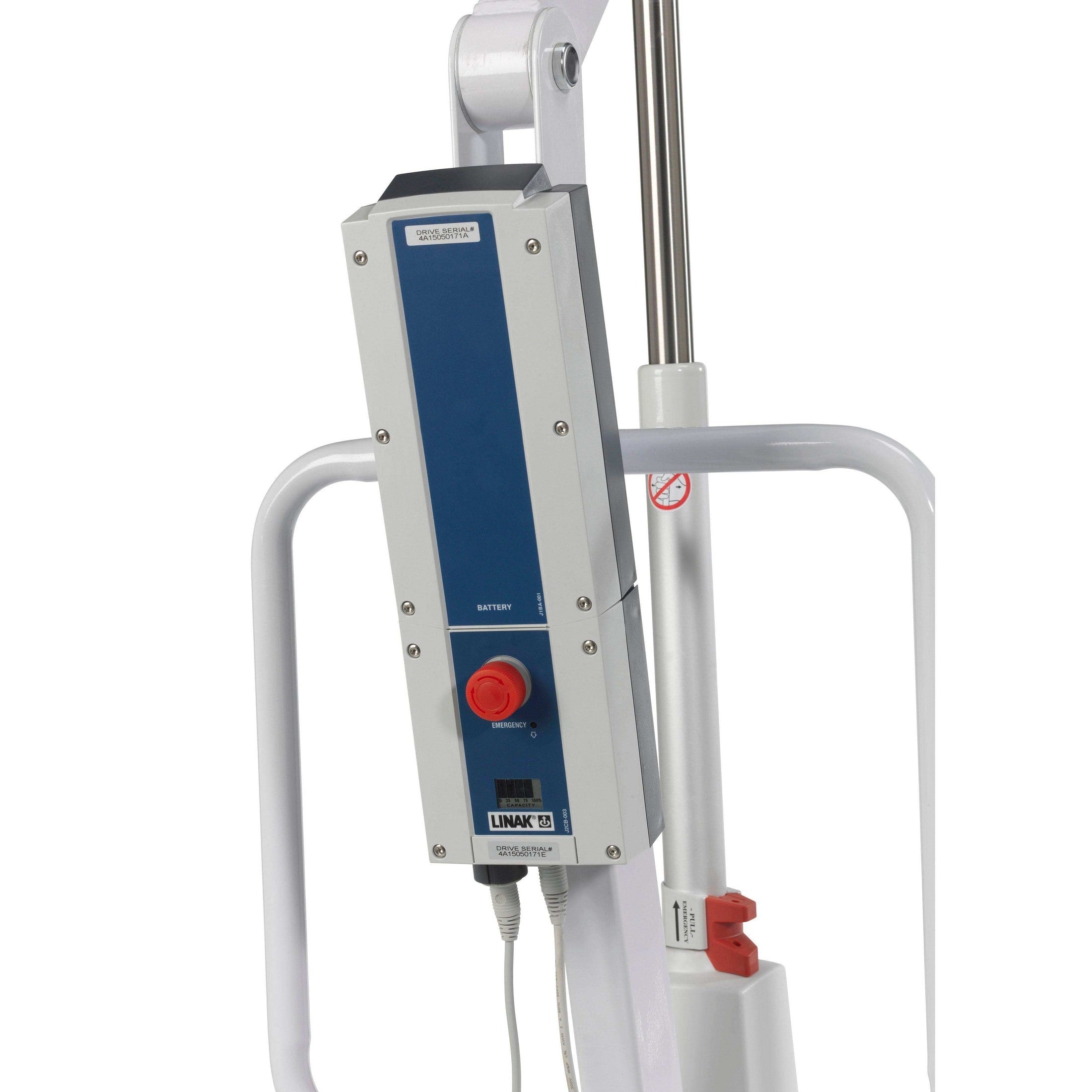 Battery Powered Electric Patient Lift with Rechargeable and Removable Battery, No Wall Mount - Shop Home Med