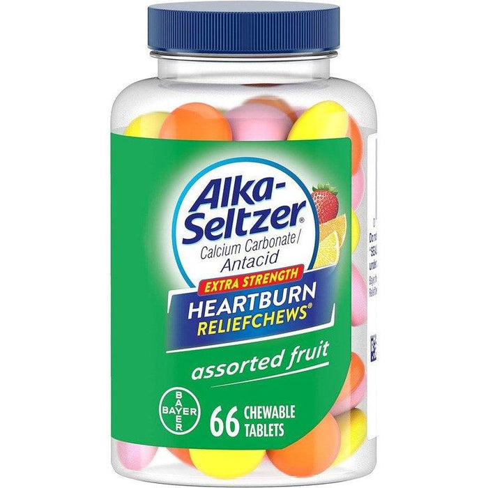 Alka-Seltzer Extra Strength Heartburn ReliefChews Tablets - 66 Ct - Shop Home Med