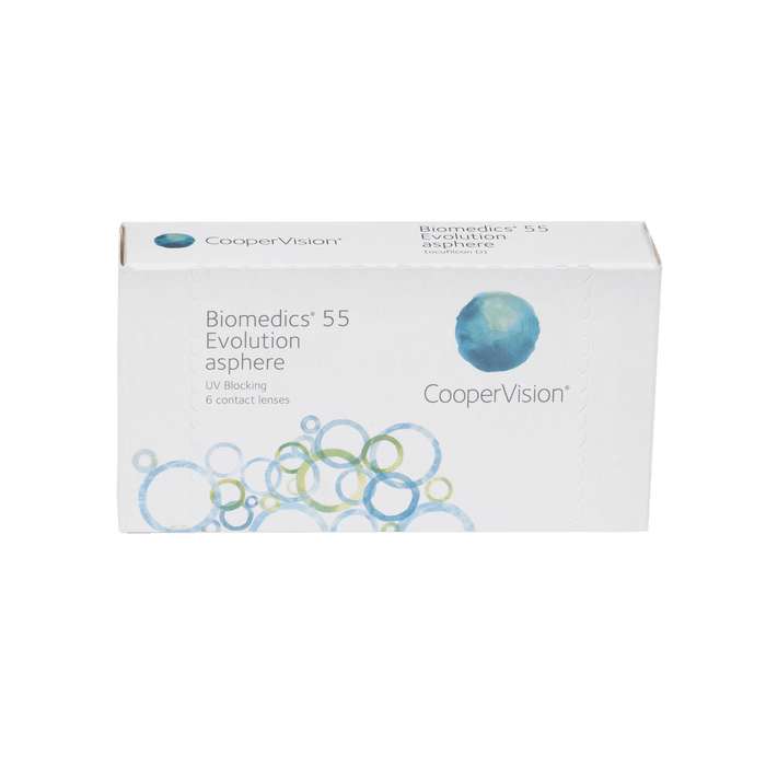 Biomedics 55 Evolution Contact Lenses Box - 6 Pack