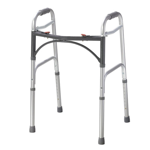 Deluxe Two Button Folding Walker - Shop Home Med
