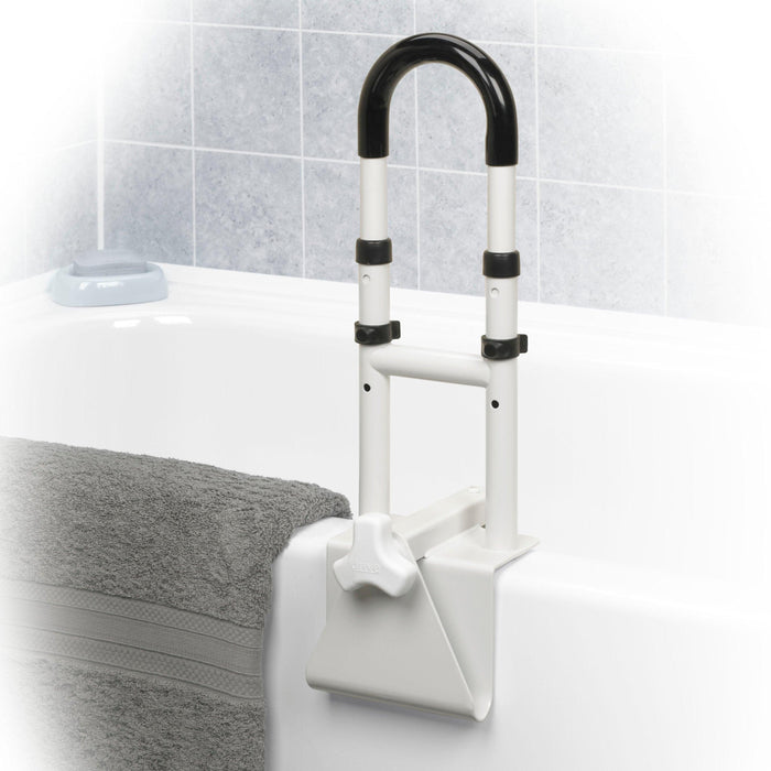 Drive Medical Adjustable Height Bathtub Grab Bar Safety Rail - Shop Home Med