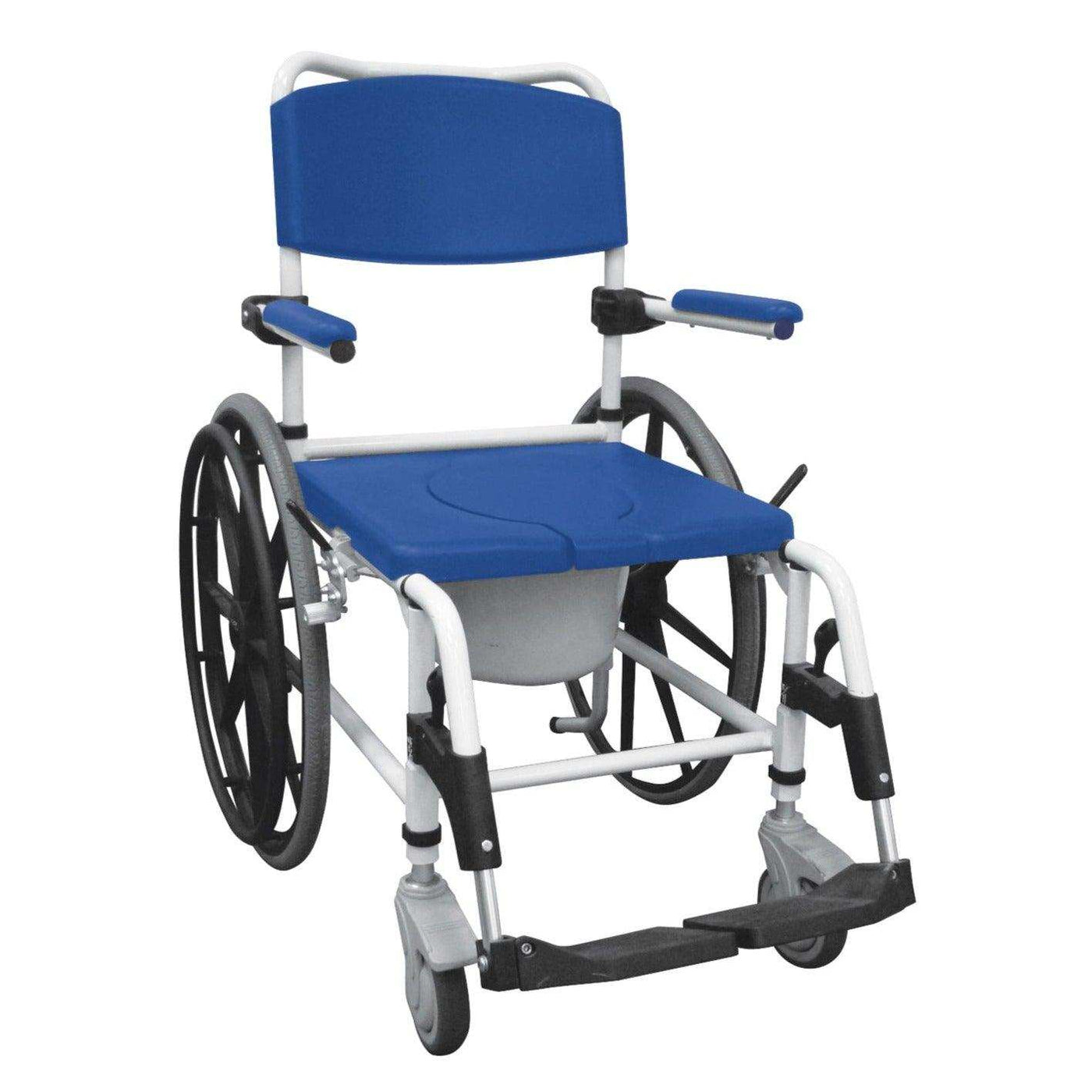 Drive Medical Aluminum Shower Commode Wheelchair — Shop Home Med