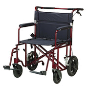 Drive Medical Bariatric Heavy Duty Transport Wheelchair - Shop Home Med