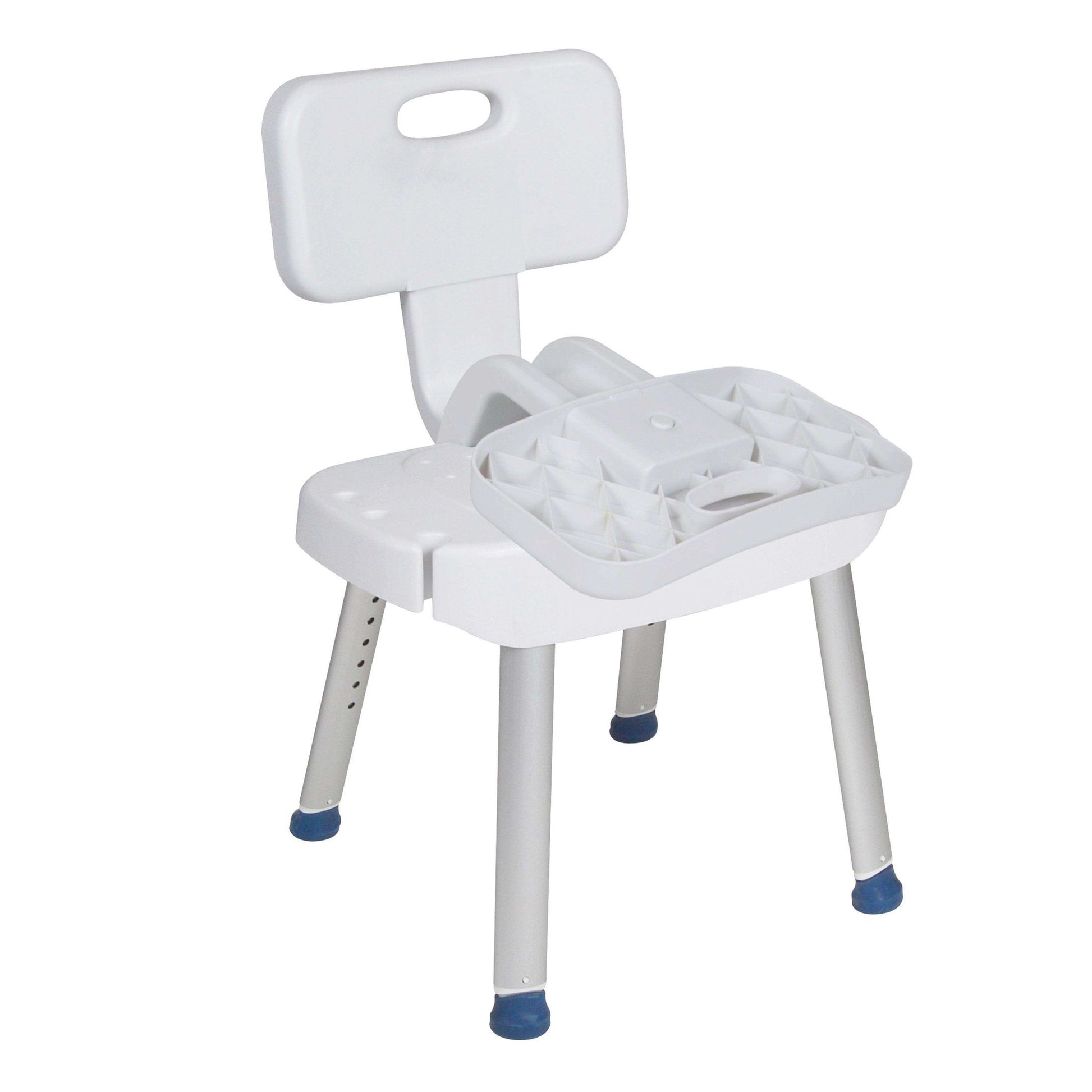 Drive Medical Bathroom Safety Shower Chair with Folding Back - Shop Home Med