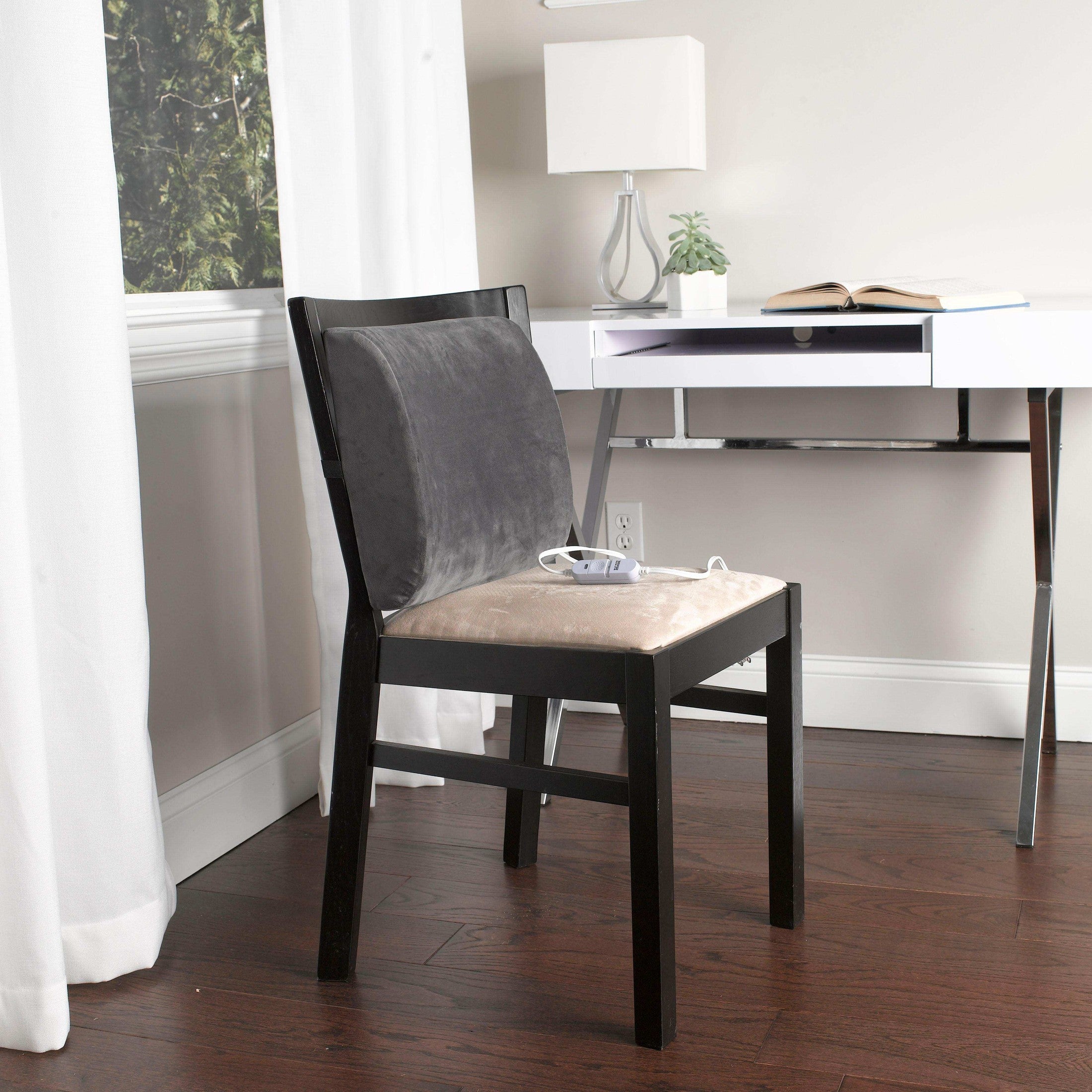 Drive Medical Comfort Touch Heated Lumbar Support Cushion - Shop Home Med