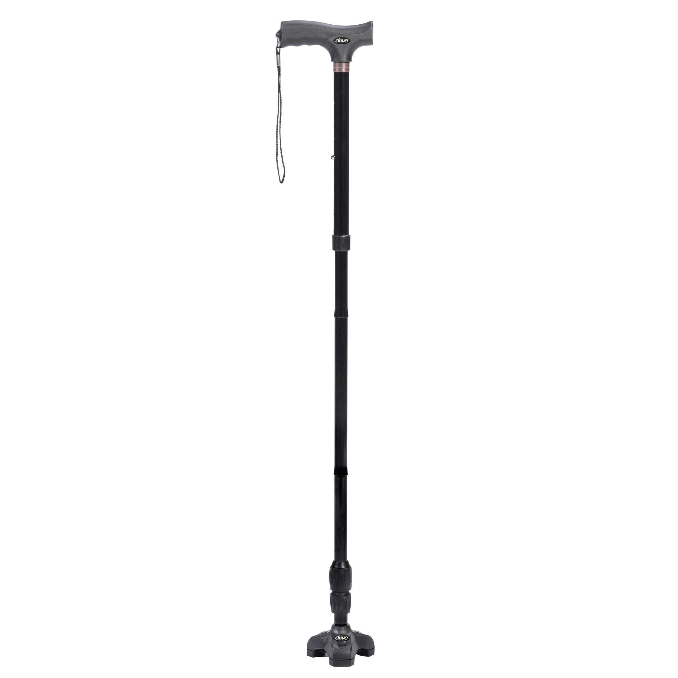 Drive Medical Flex N Go Adjustable Folding Cane with T Handle - Shop Home Med