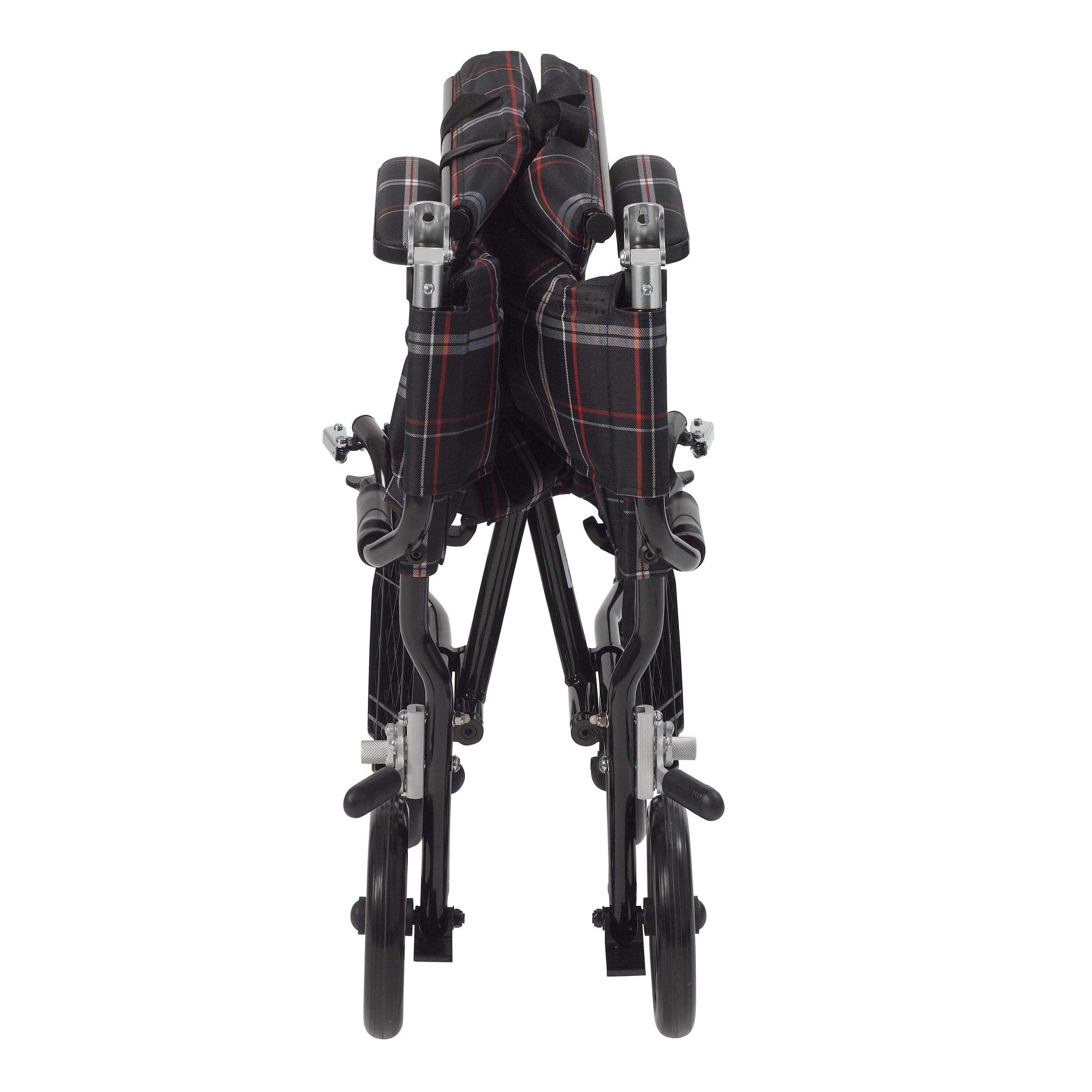 Drive Medical Fly Lite Ultra Lightweight Transport Wheelchair - Shop Home Med