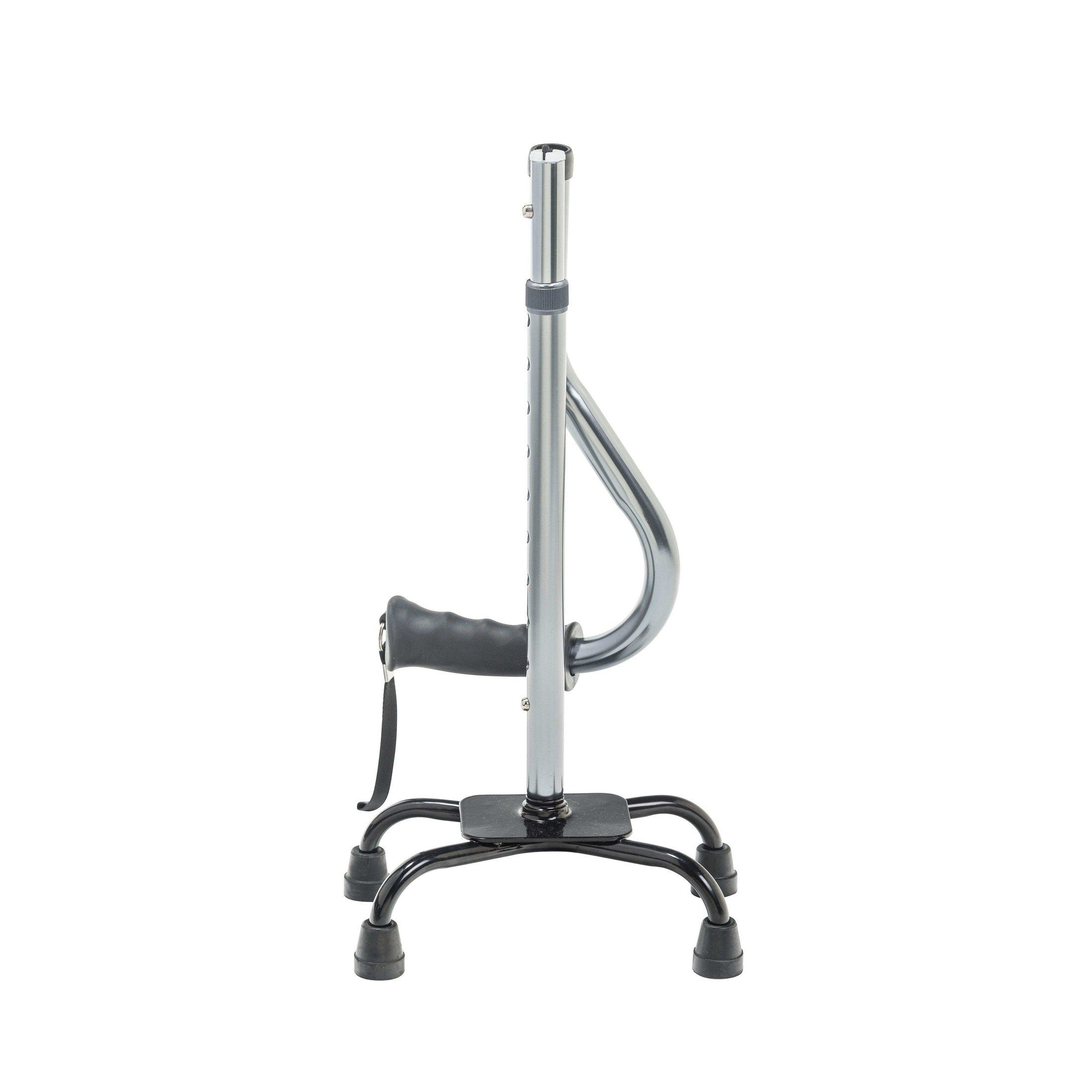 Drive Medical Folding Quad Cane, Small Base, Charcoal - Shop Home Med