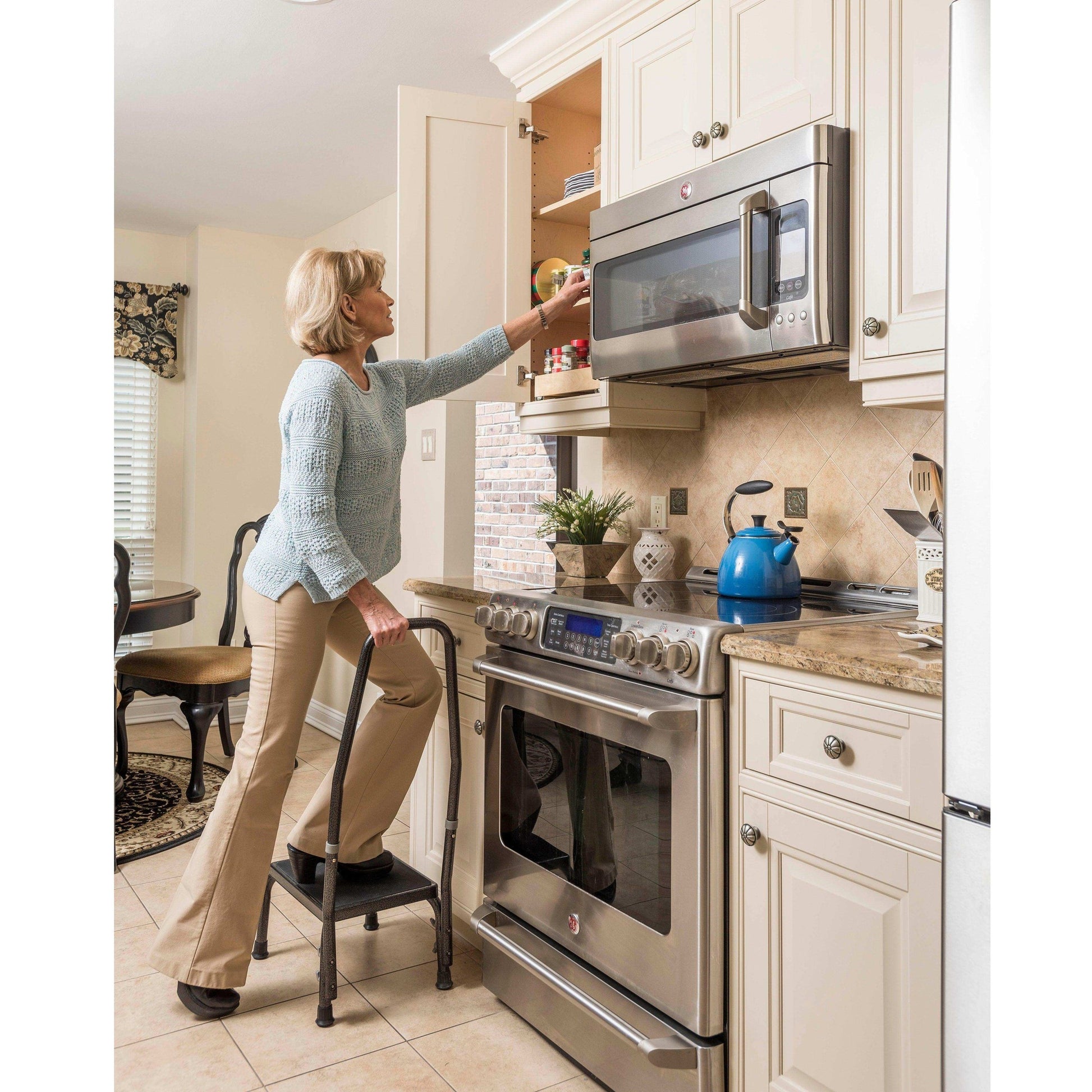 Drive Medical Footstool with Non Skid Rubber Platform - Shop Home Med