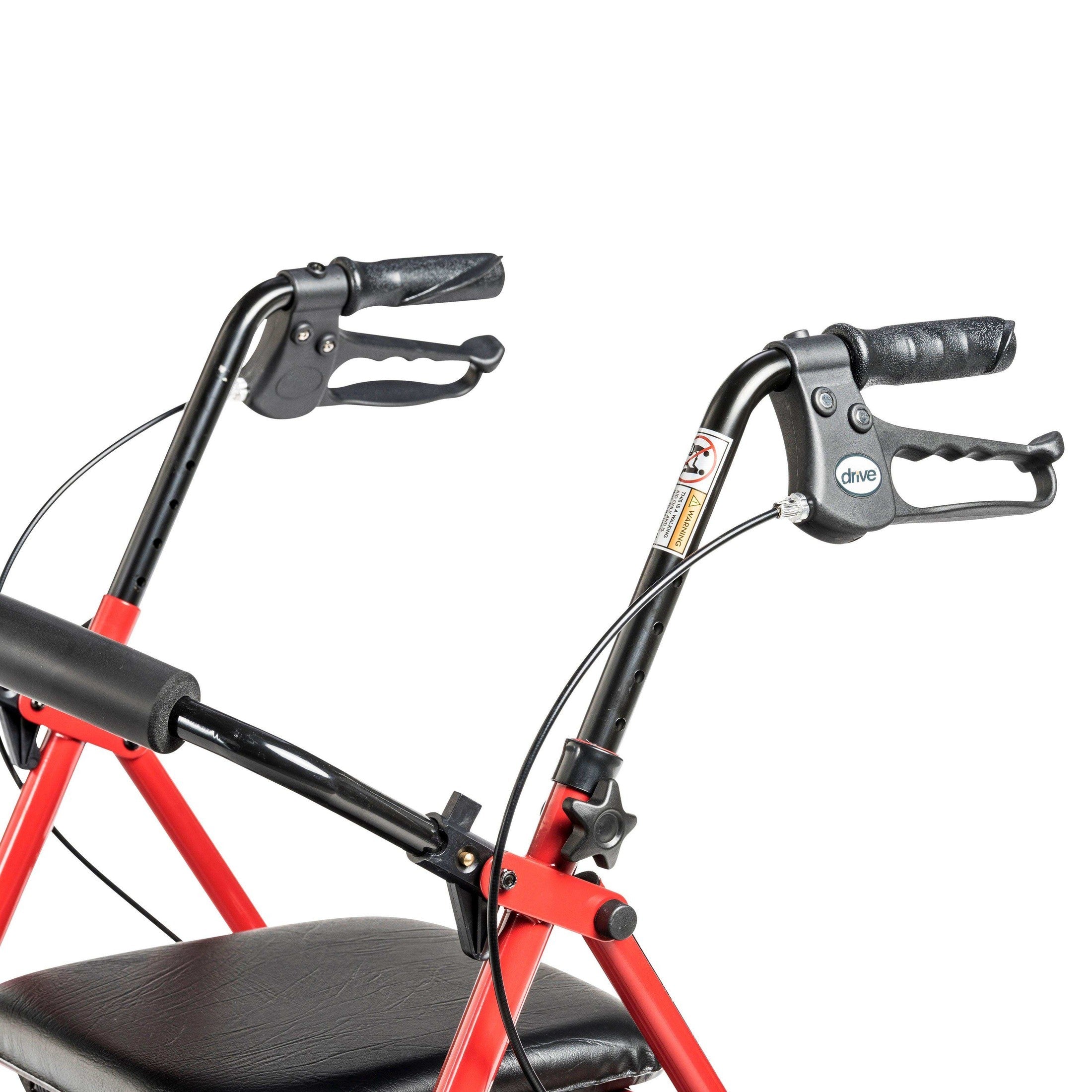 Drive Medical Four Wheel Rollator Rolling Walker with Fold Up Removable Back Support - Shop Home Med