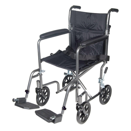 Drive Medical Lightweight Steel Transport Wheelchair - Shop Home Med