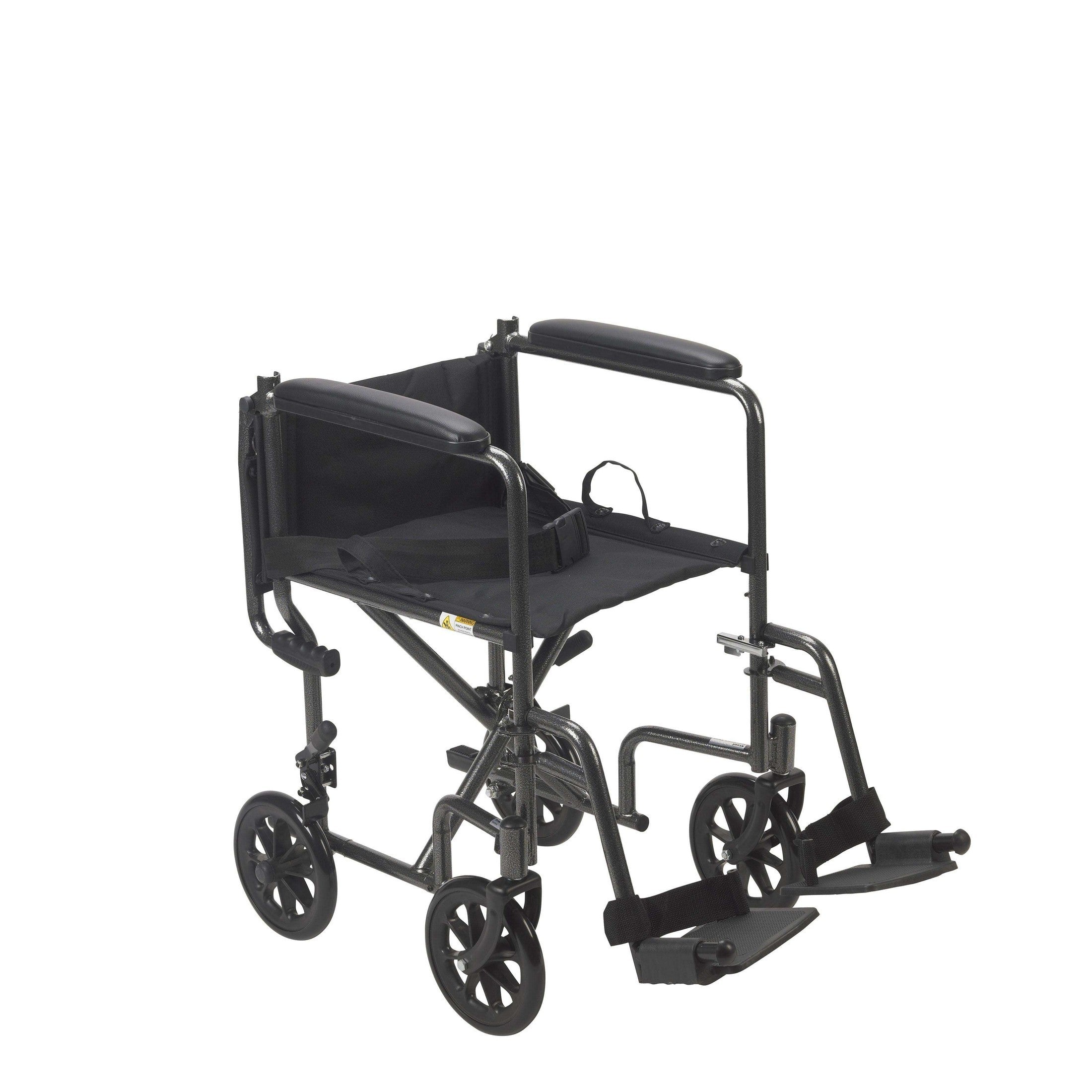 Drive Medical Lightweight Steel Transport Wheelchair - Shop Home Med
