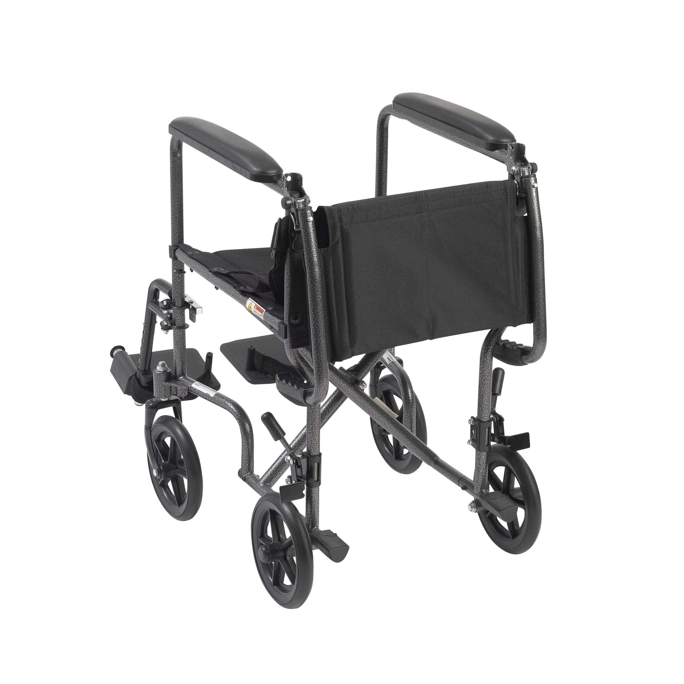 Drive Medical Lightweight Steel Transport Wheelchair - Shop Home Med