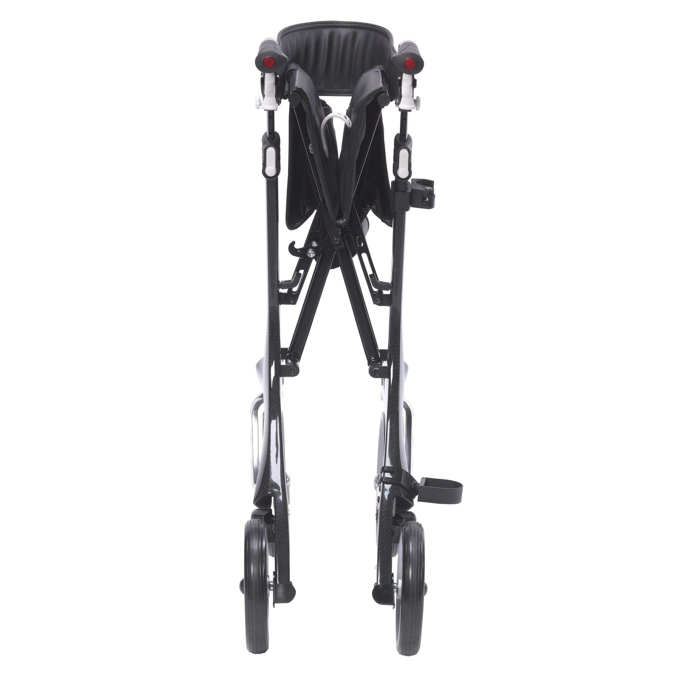 Drive Medical Nitro Elite CF Carbon Fiber Rollator Rolling Walker - Black - Shop Home Med