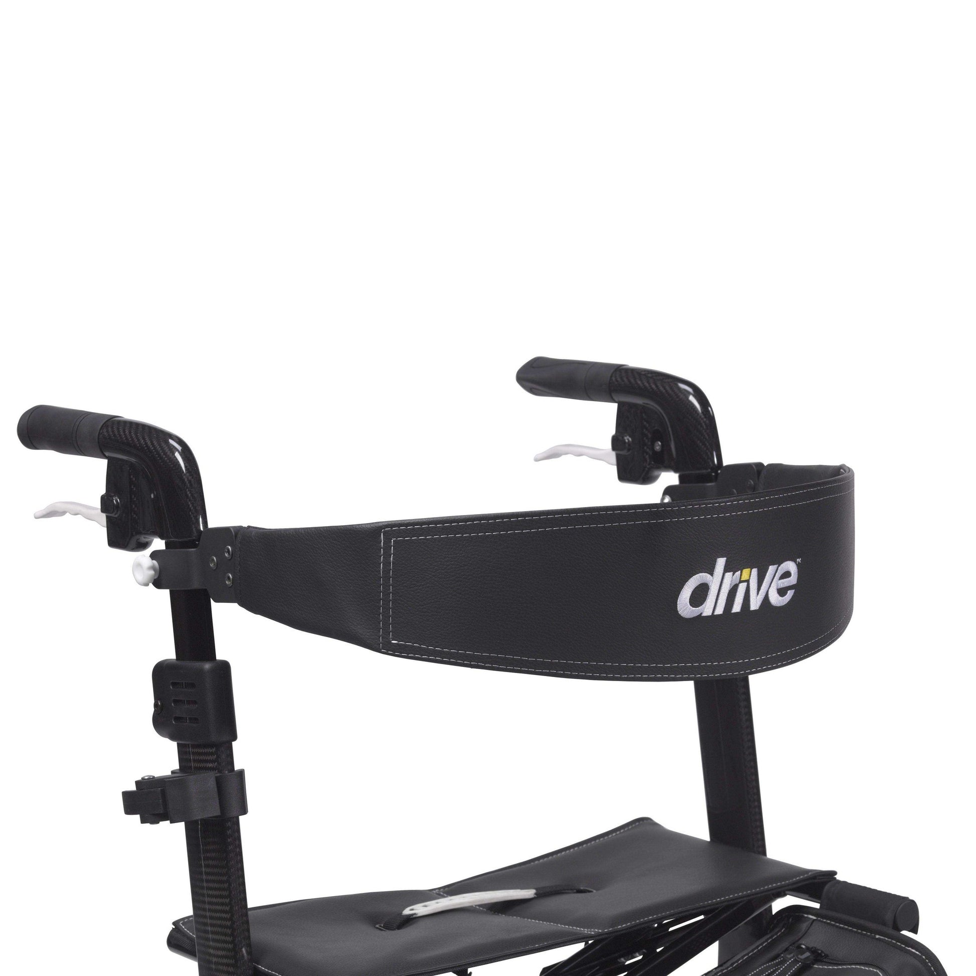 Drive Medical Nitro Elite CF Carbon Fiber Rollator Rolling Walker - Black - Shop Home Med