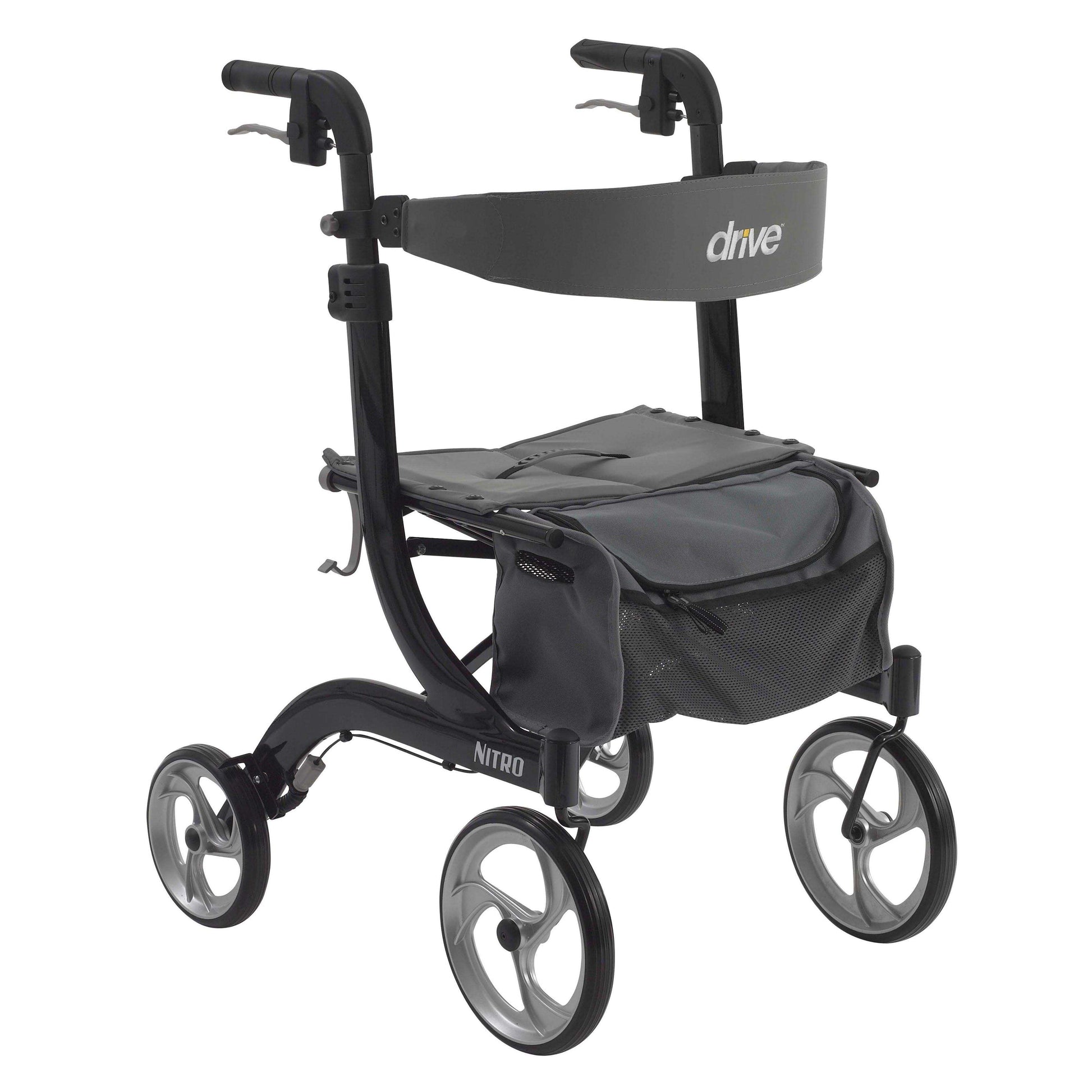 Drive Medical Nitro Euro Style Rollator Rolling Walker - Shop Home Med