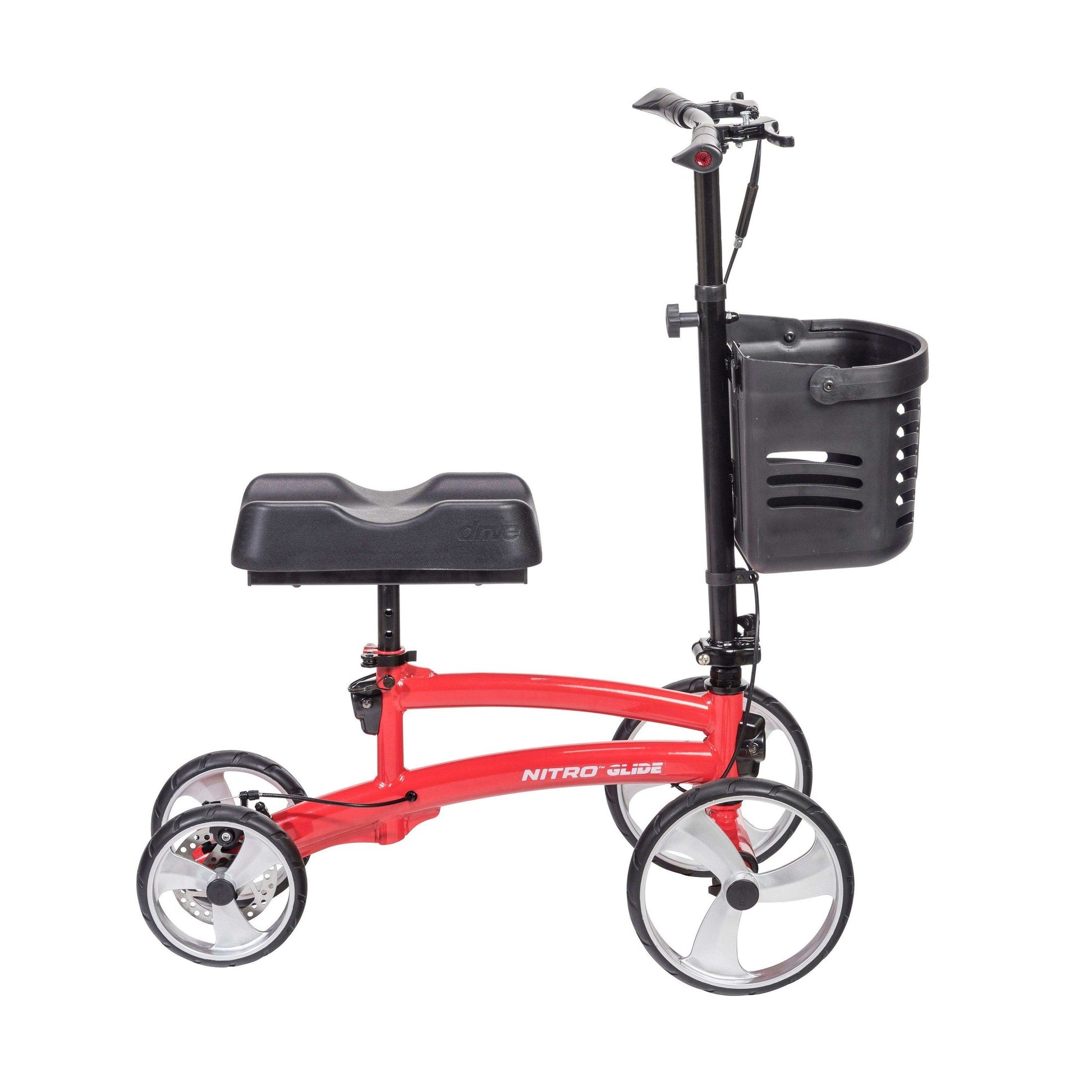 Drive Medical Nitro Glide Knee Walker Knee Scooter Crutch Alternative - Shop Home Med