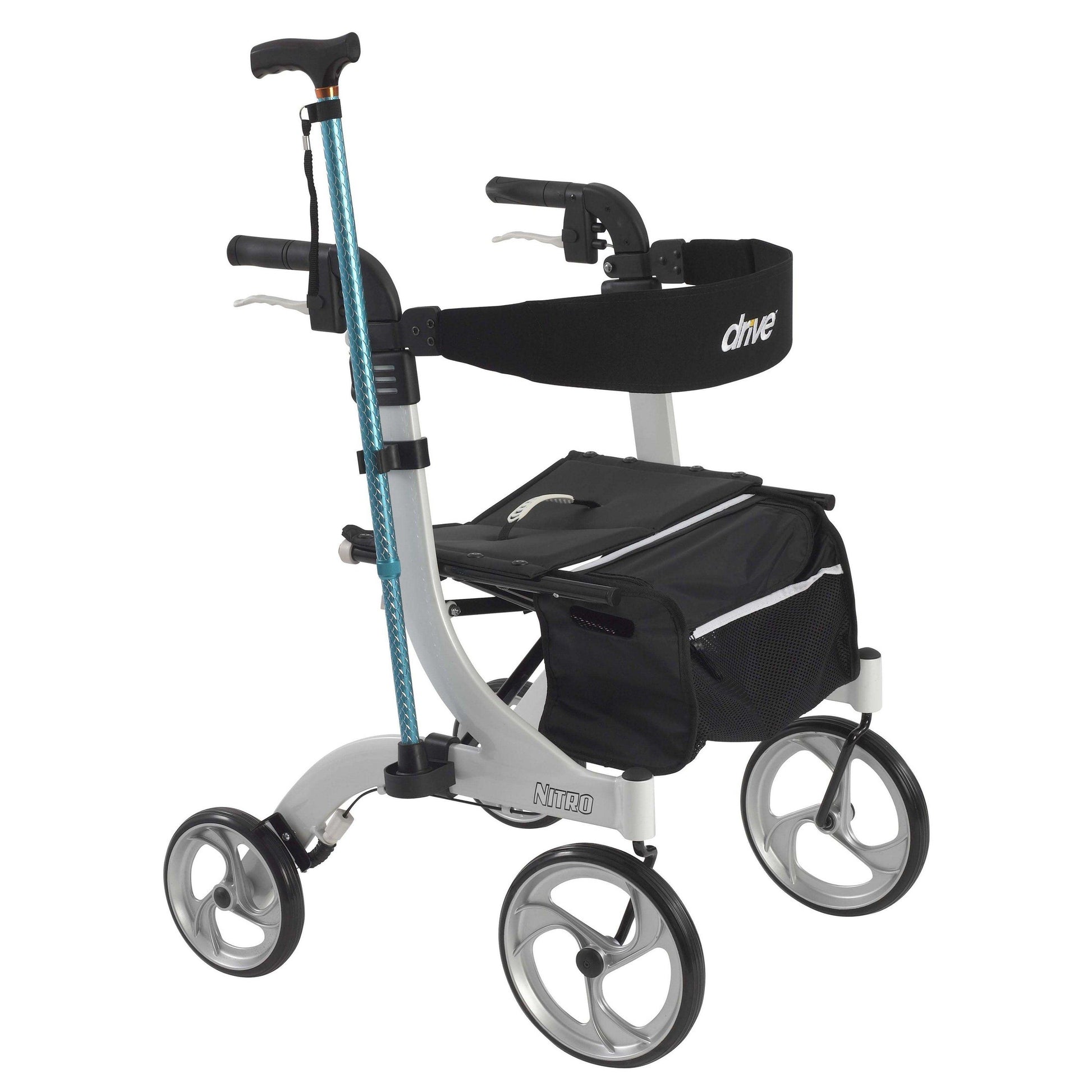 Drive Medical Nitro Rollator Rolling Walker Cane Holder - Shop Home Med