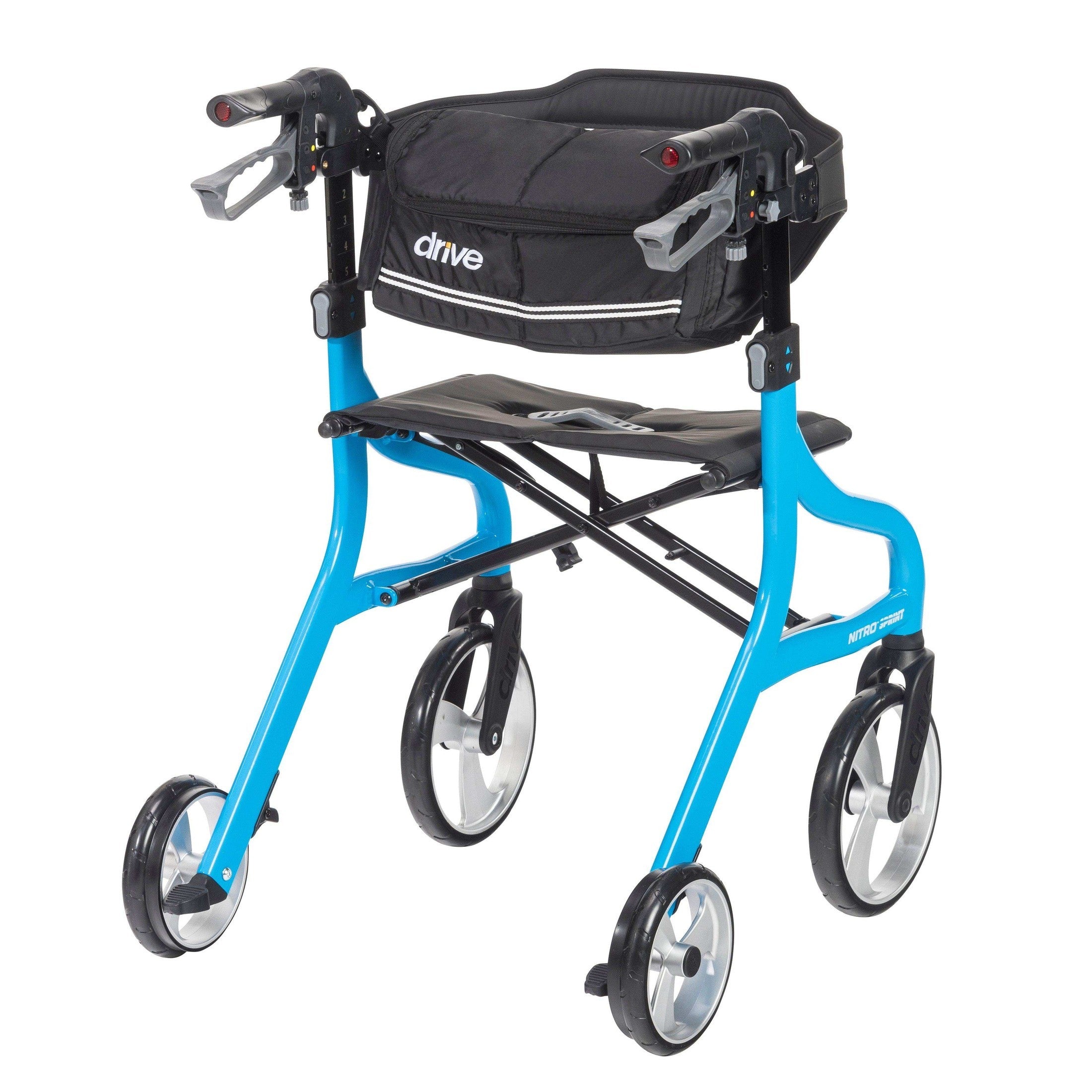 Drive Medical Nitro Sprint Rollator Rolling Walker - Shop Home Med