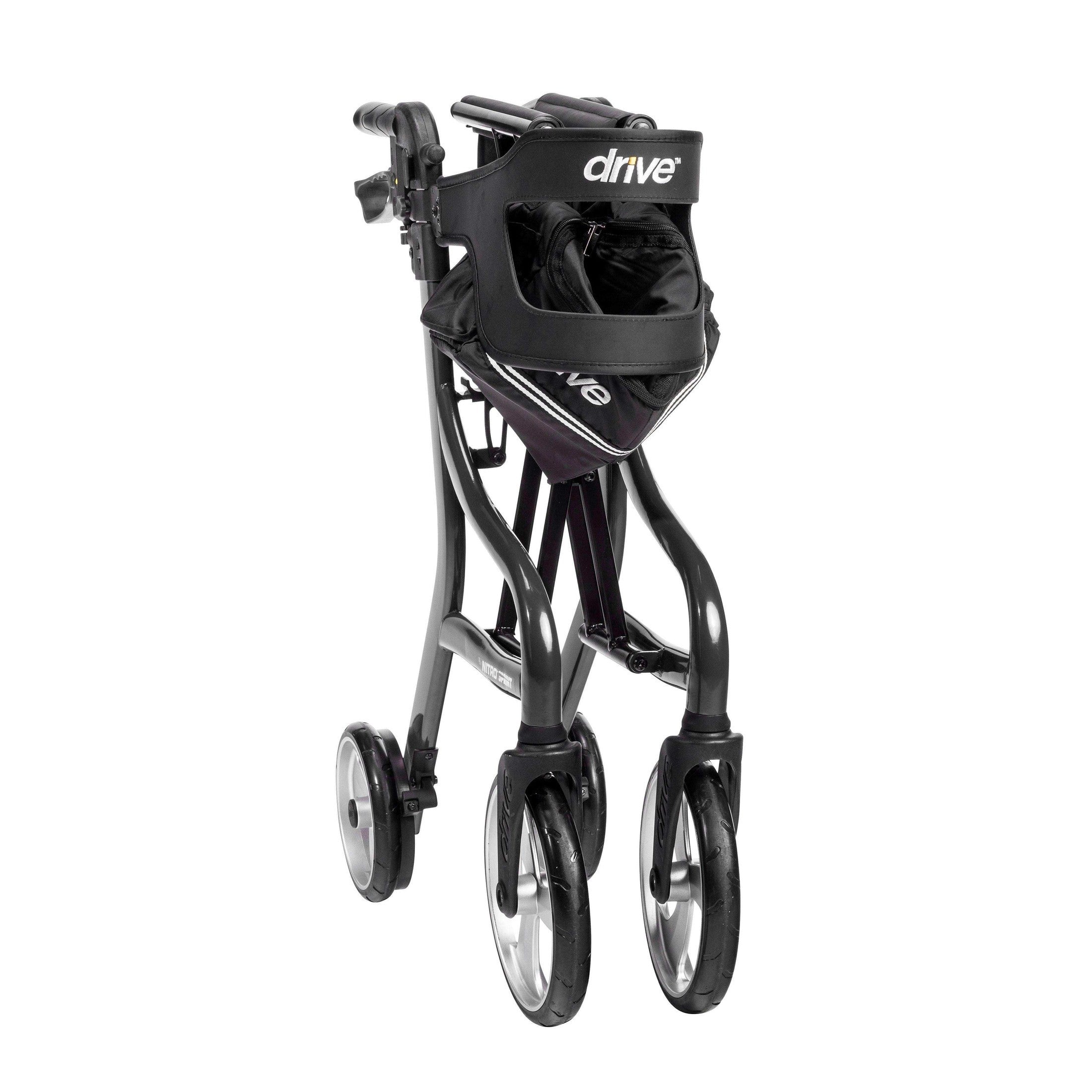 Drive Medical Nitro Sprint Rollator Rolling Walker - Tall - Shop Home Med