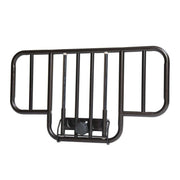 Drive Medical No Gap Half Length Side Bed Rails with Brown Vein Finish - 1 Pair - Shop Home Med