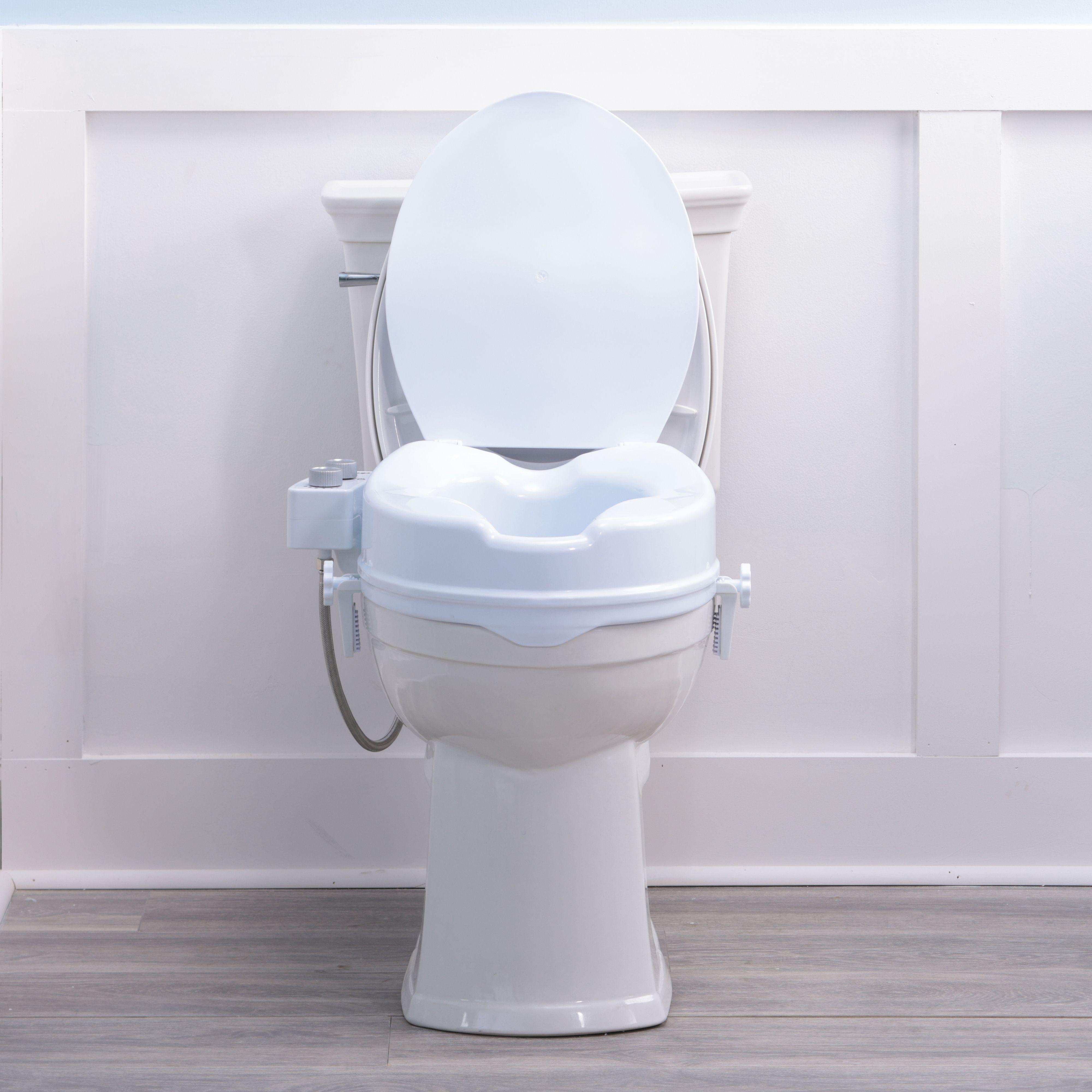 Drive Medical PreserveTech Raised Toilet Seat with Bidet - Shop Home Med