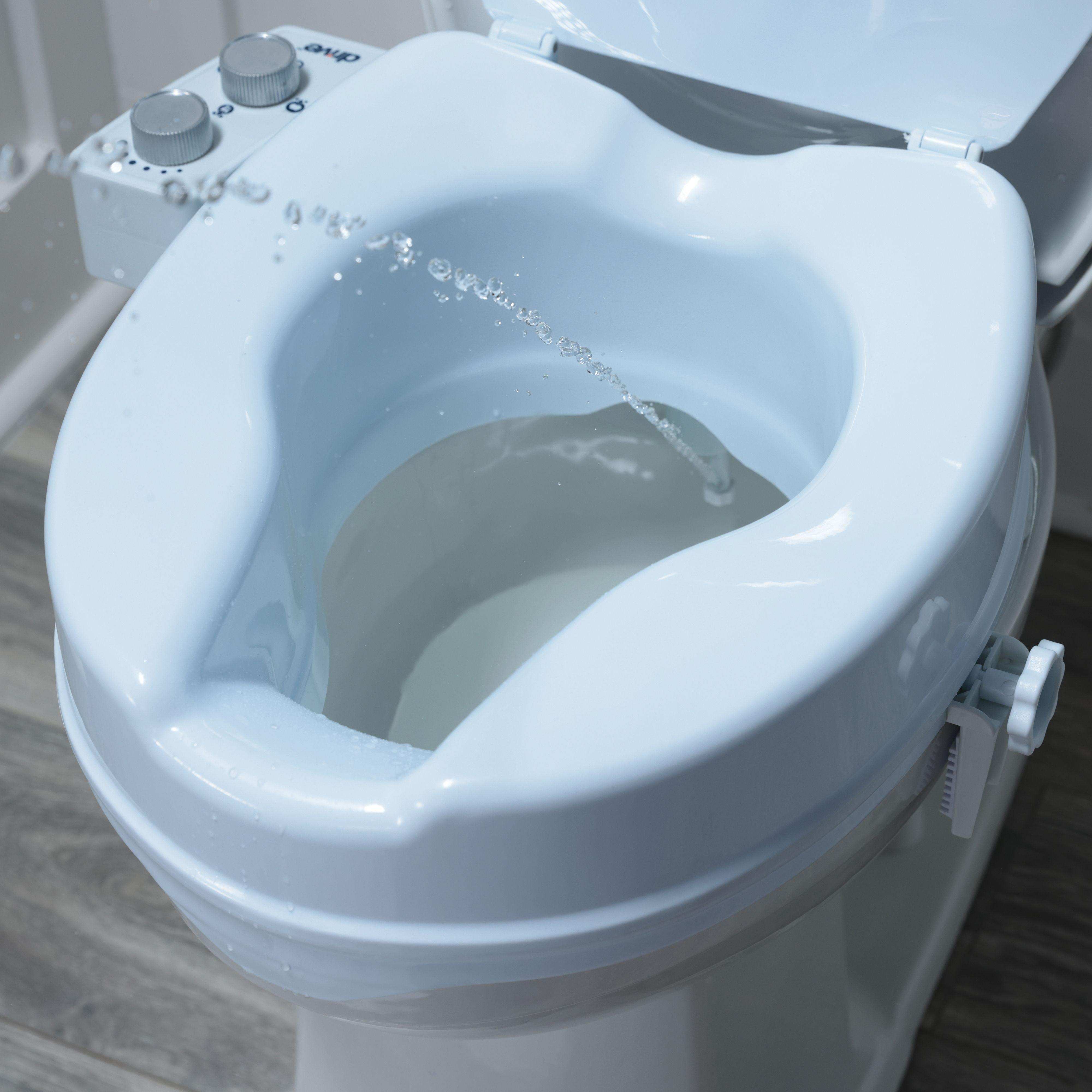 Drive Medical PreserveTech Raised Toilet Seat with Bidet - Shop Home Med