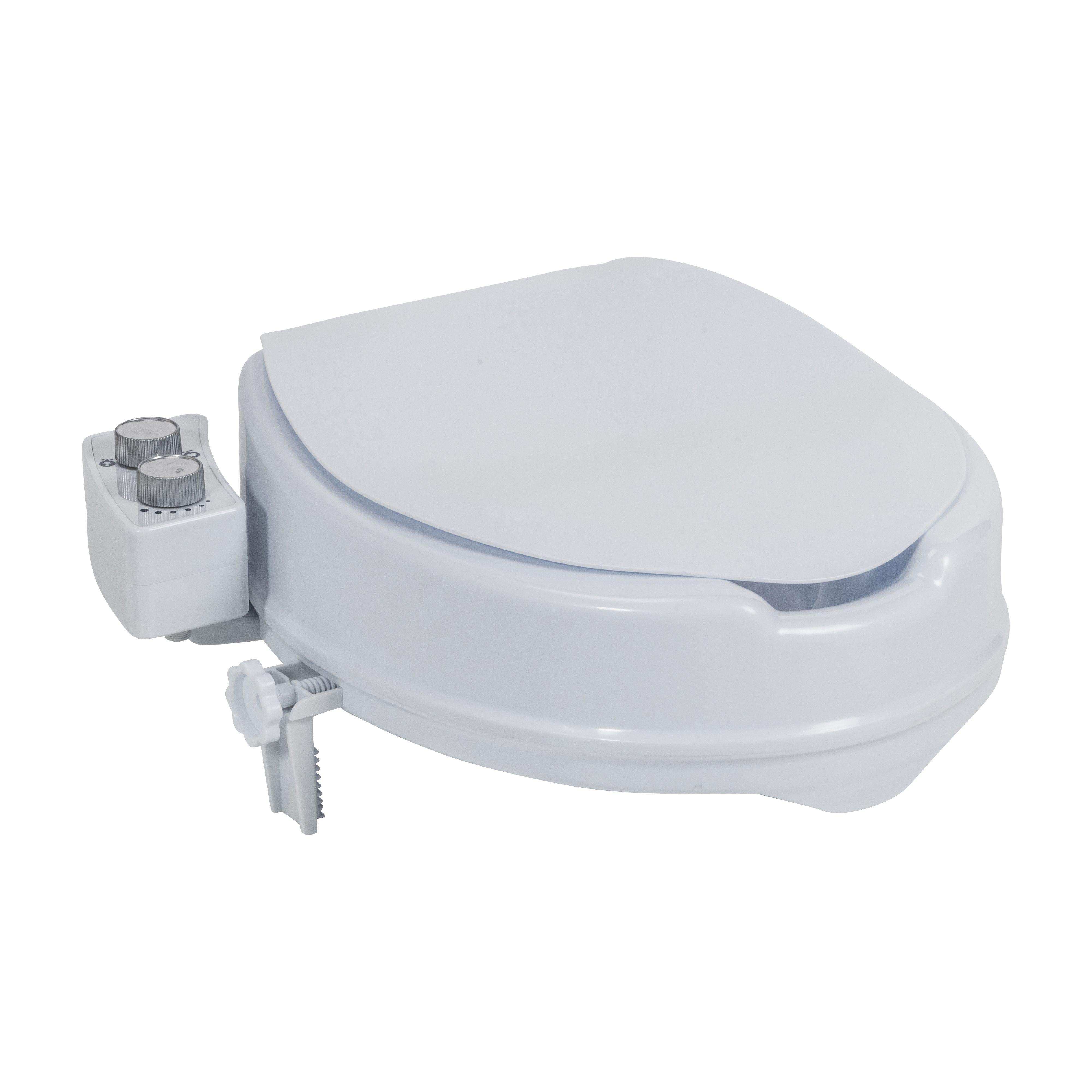 Drive Medical PreserveTech Raised Toilet Seat with Bidet - Shop Home Med