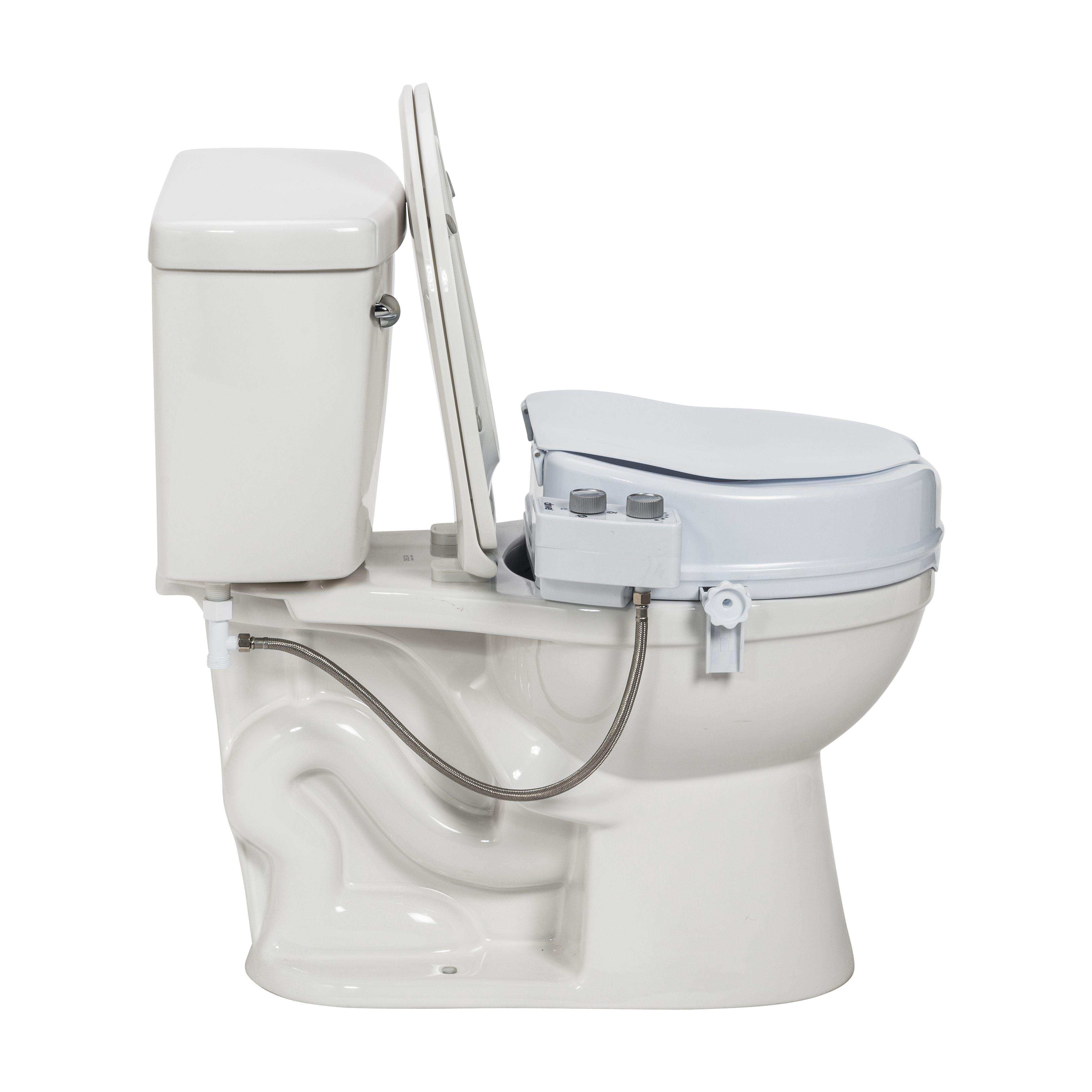 Drive Medical PreserveTech Raised Toilet Seat with Bidet - Shop Home Med