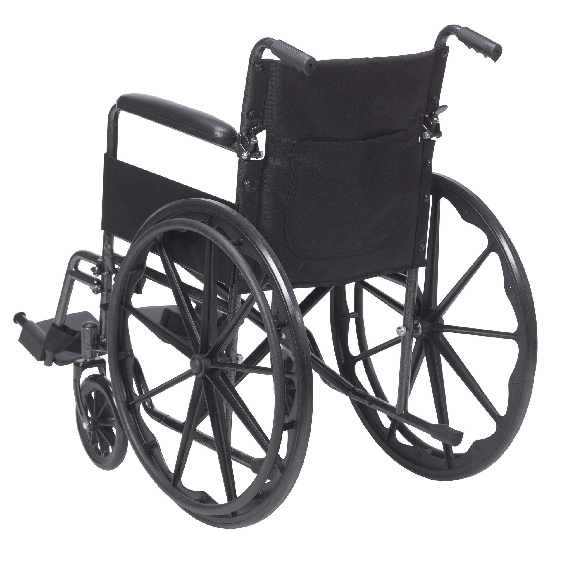 Drive Medical Silver Sport 1 Wheelchair with Full Arms and Swing away Removable Footrest - Shop Home Med