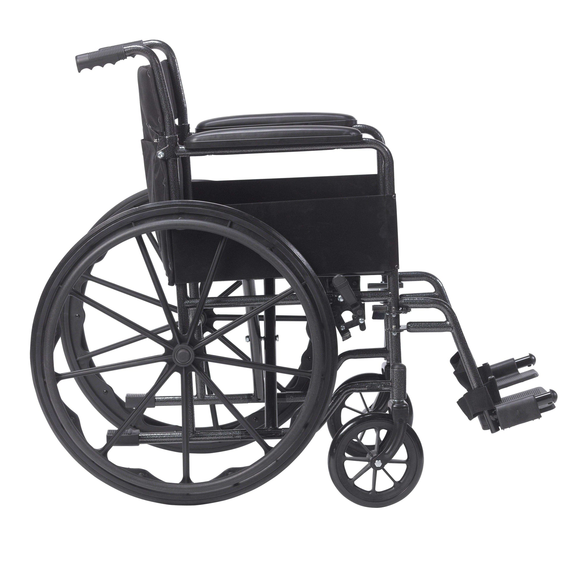 Drive Medical Silver Sport 1 Wheelchair with Full Arms and Swing away Removable Footrest - Shop Home Med