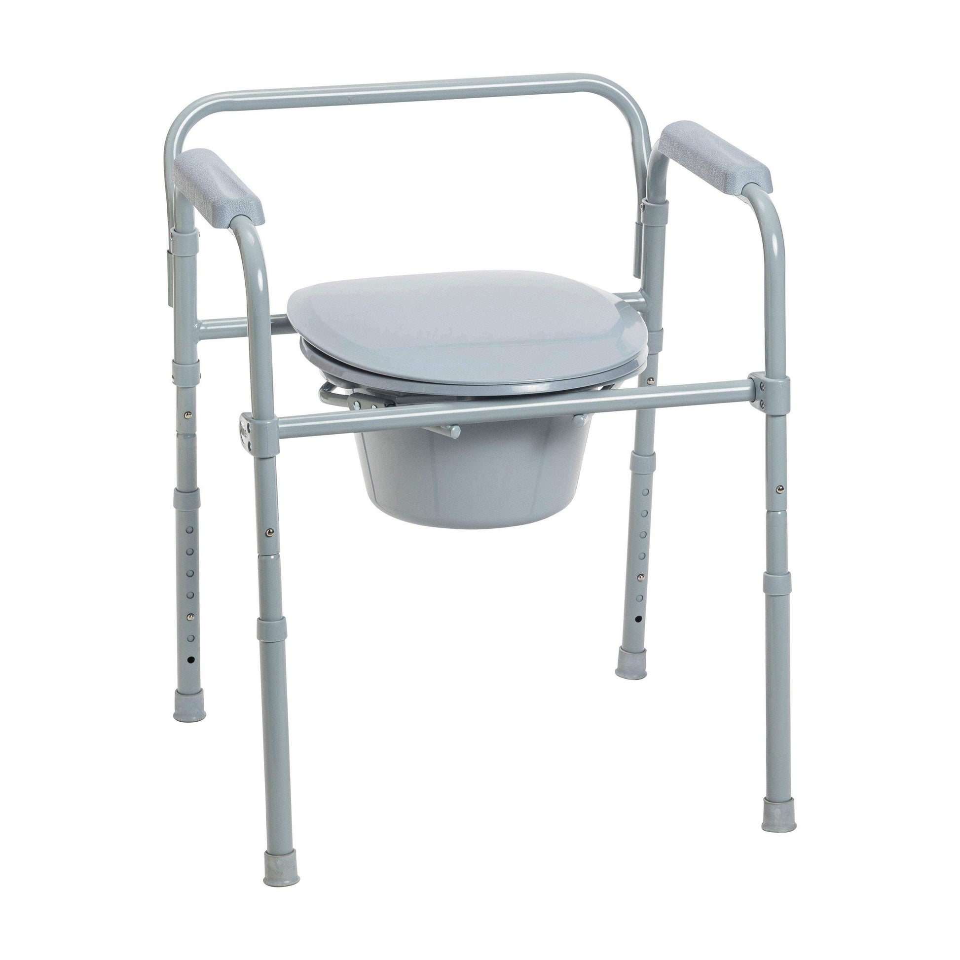 Drive Medical Steel Folding Frame Commode - Shop Home Med