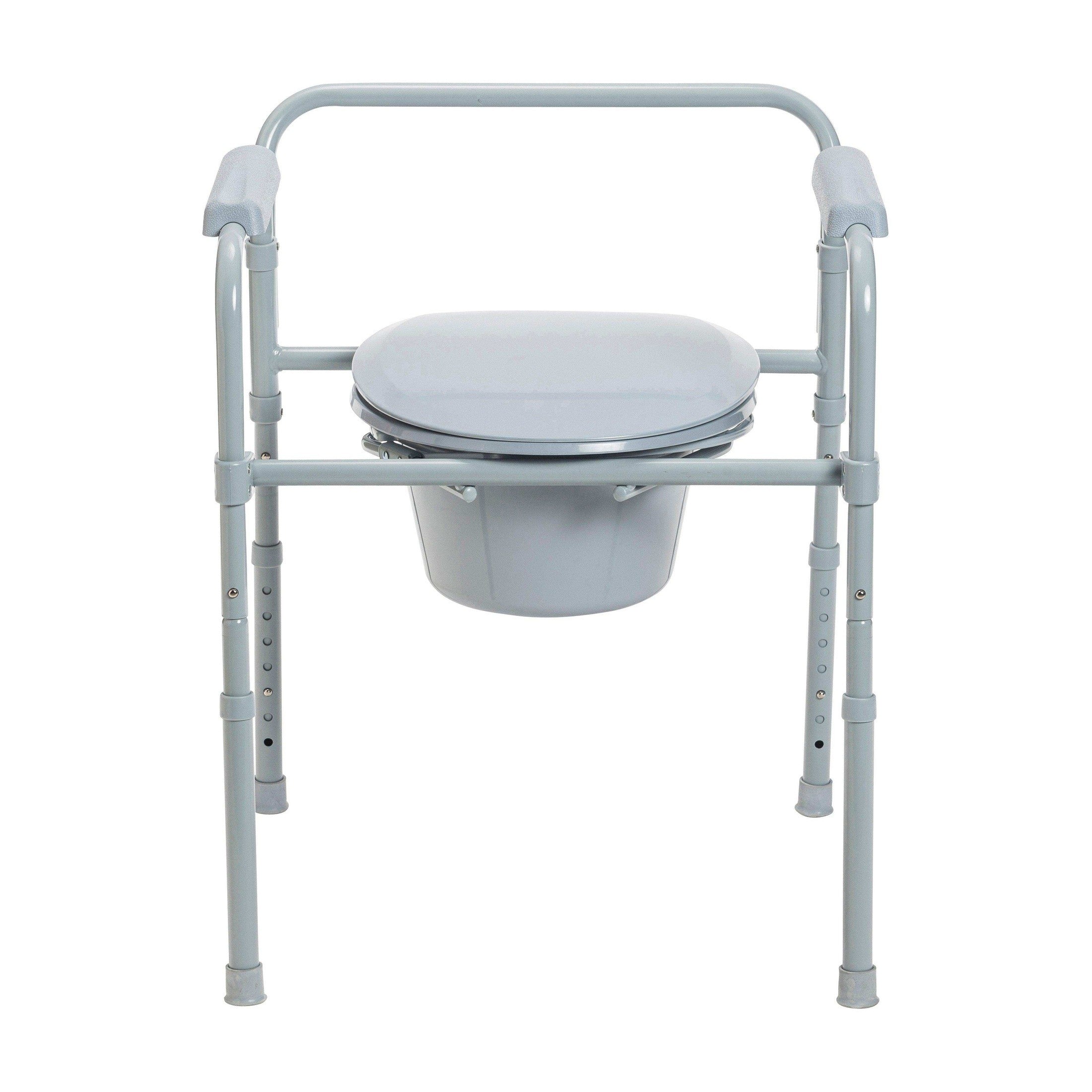 Drive Medical Steel Folding Frame Commode - Shop Home Med