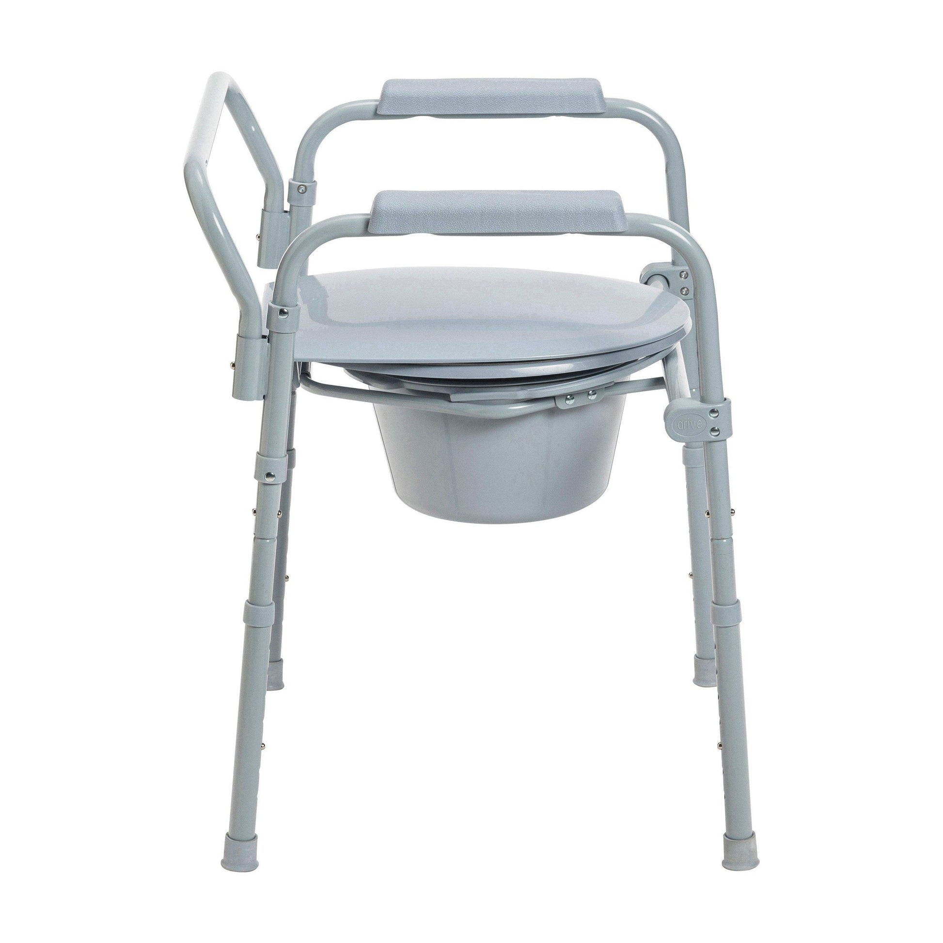 Drive Medical Steel Folding Frame Commode - Shop Home Med