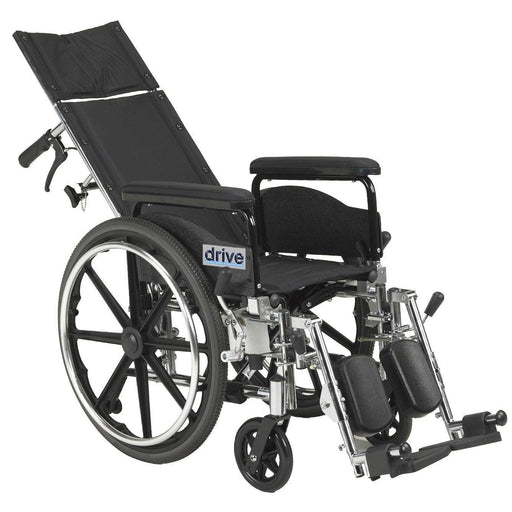 Drive Medical Viper Plus GT Full Reclining Wheelchair - Shop Home Med