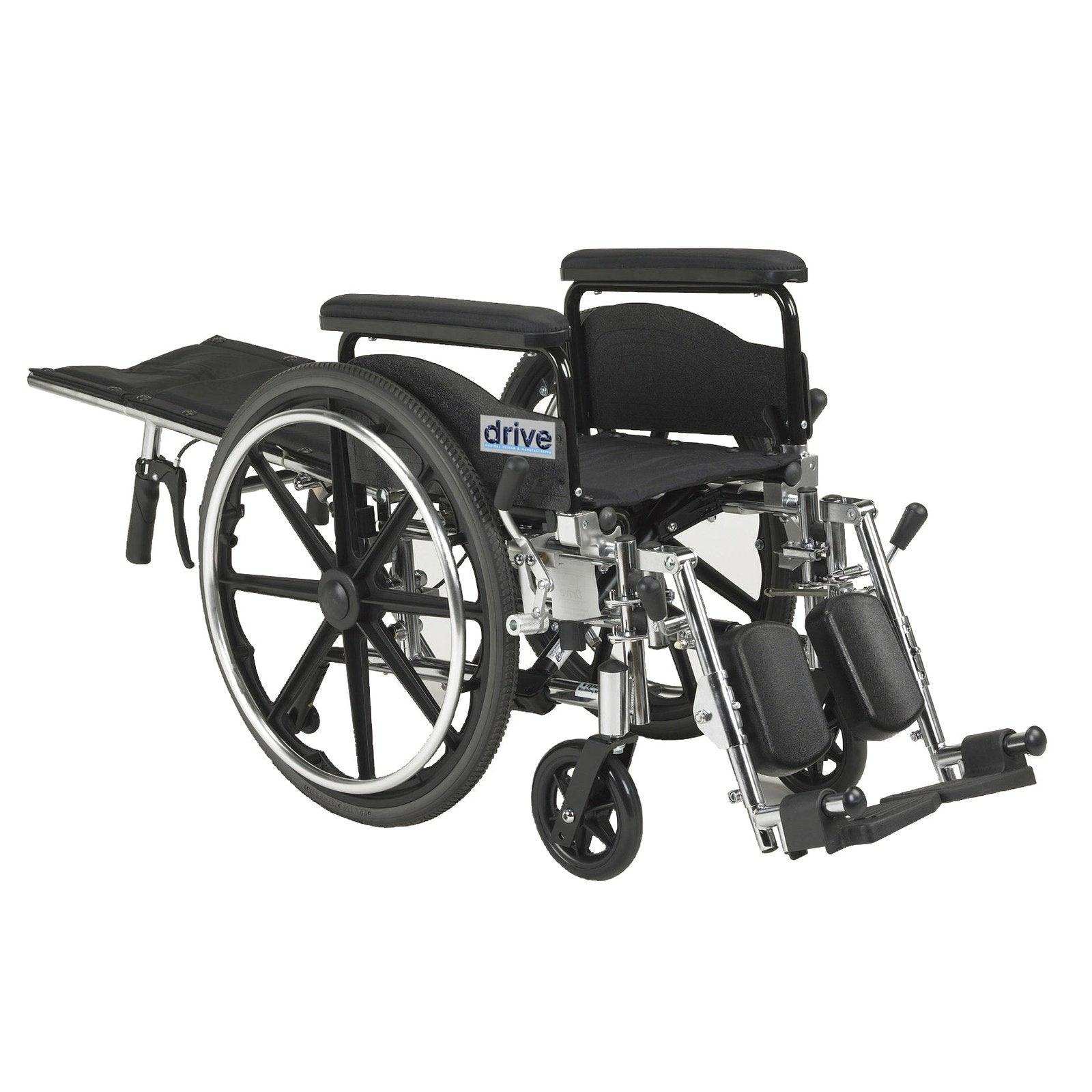 Drive Medical Viper Plus GT Full Reclining Wheelchair - Shop Home Med
