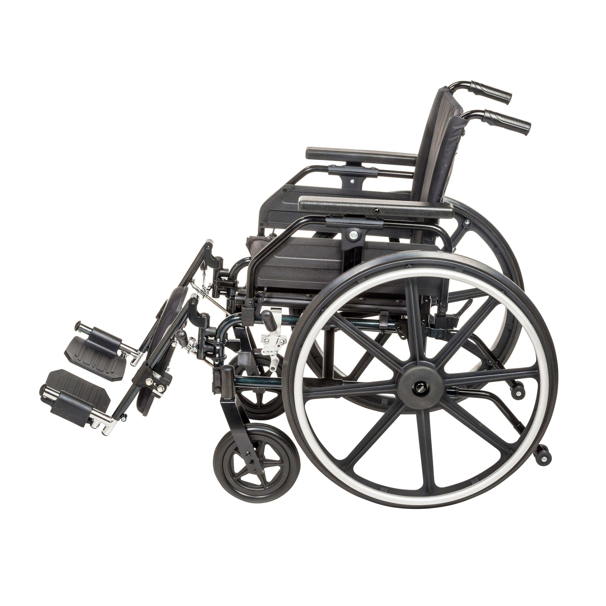 Drive Medical Viper Plus GT Wheelchair with Universal Armrests - Shop Home Med