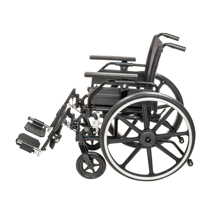 Drive Medical Viper Plus GT Wheelchair with Universal Armrests - Shop Home Med