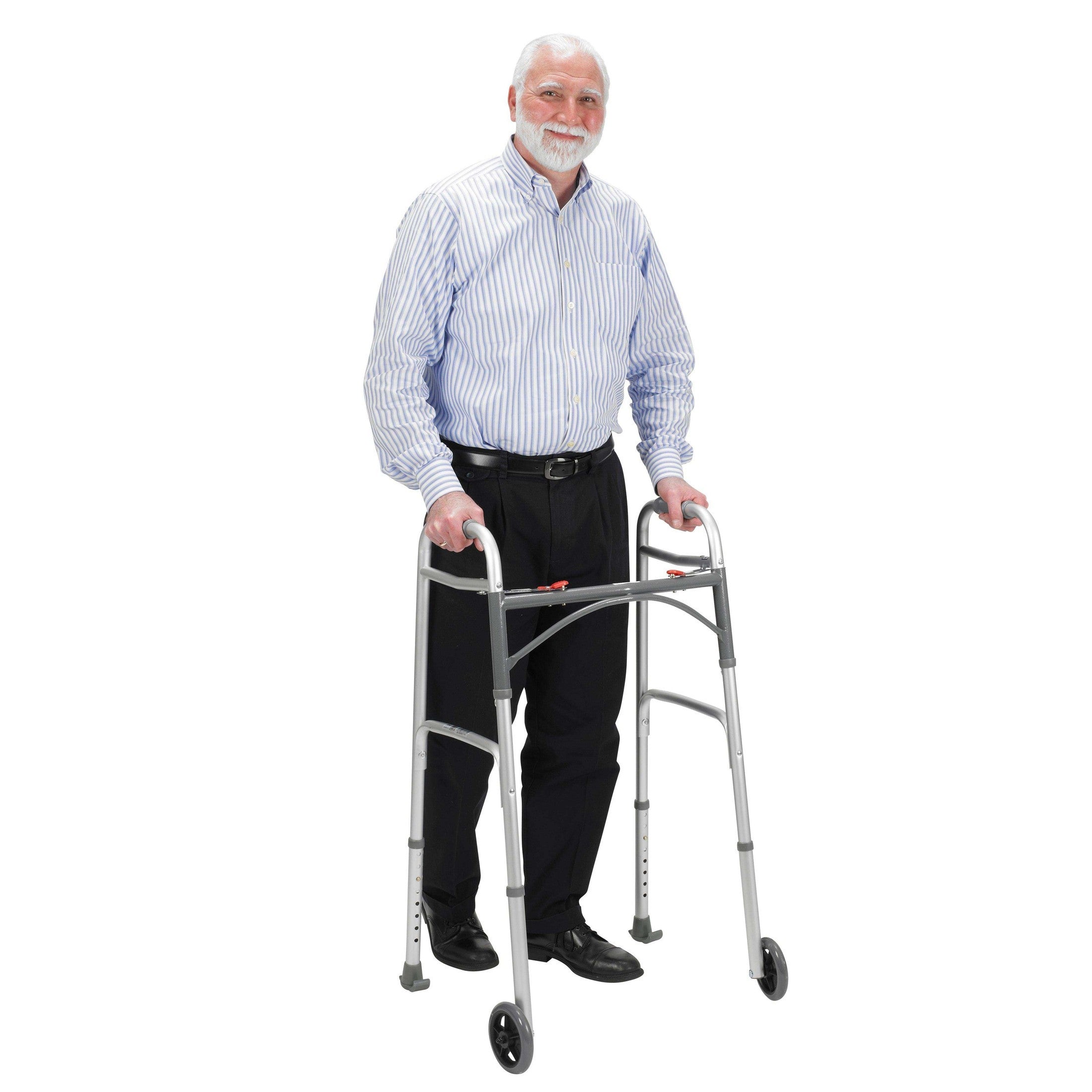 Drive Medical Walker Glide Ski Gray - 1 Pair - Shop Home Med