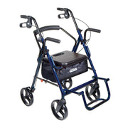 Duet Dual Function Transport Wheelchair Rollator Rolling Walker - Shop Home Med