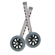Extended Height Walker Wheels and Legs Combo Pack, 5" Wheels, 1 Pair - Shop Home Med