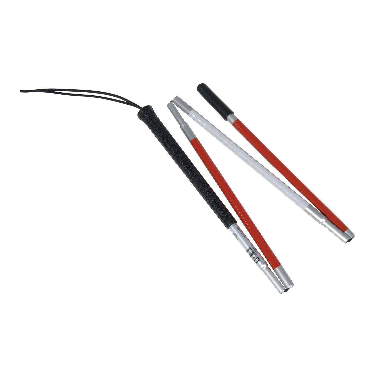 Folding Blind Cane with Wrist Strap - Shop Home Med