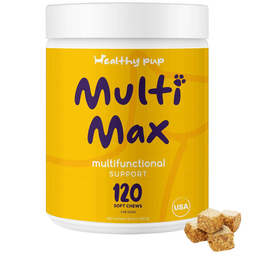 Healthy Pup Multi Max Dog Multivitamin - 120 Soft - Shop Home Med