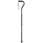 Medacure Walking Cane Black Aluminum Frame with Offset Handle - 6 Canes per Case - Shop Home Med