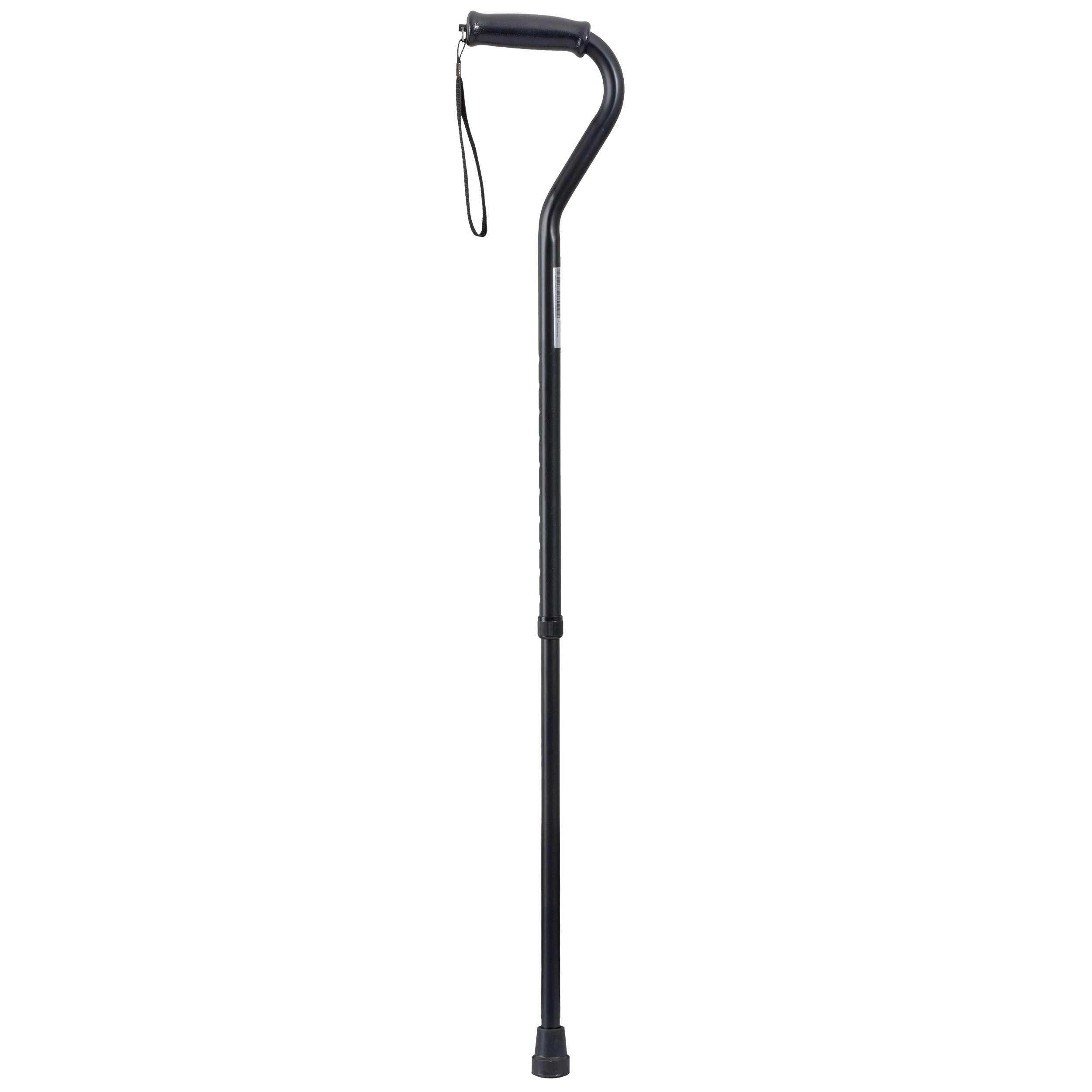 Medacure Walking Cane Black Aluminum Frame with Offset Handle - 6 Canes per Case - Shop Home Med