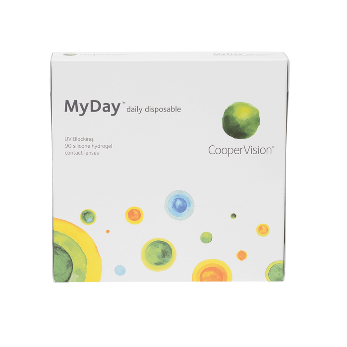 MyDay 1-Day Contact Lenses Box - 90 Pack